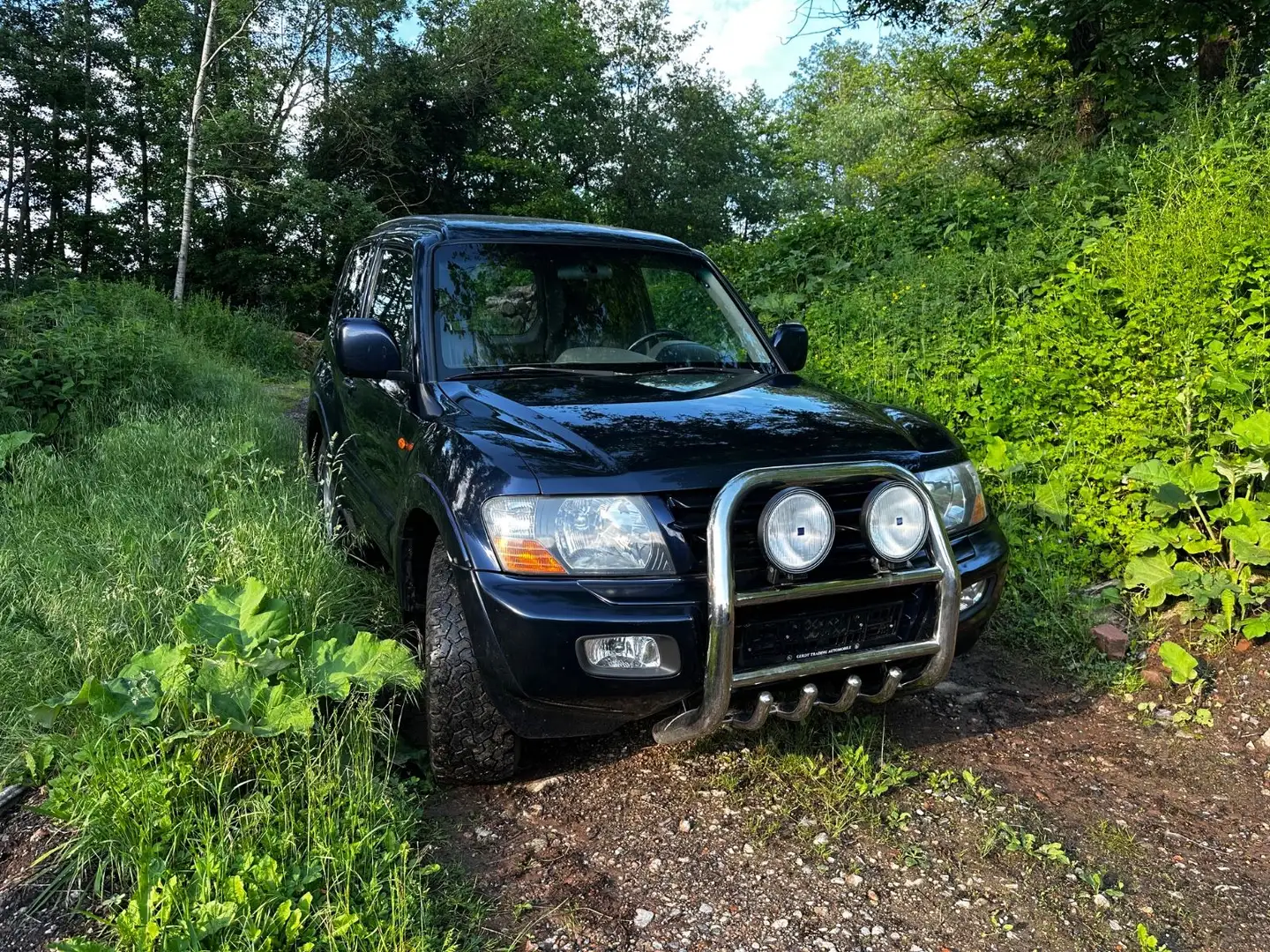 Mitsubishi Pajero 3,2 DI-D GLS,Hochdach,AHK,Automatik,Klima Blau - 1