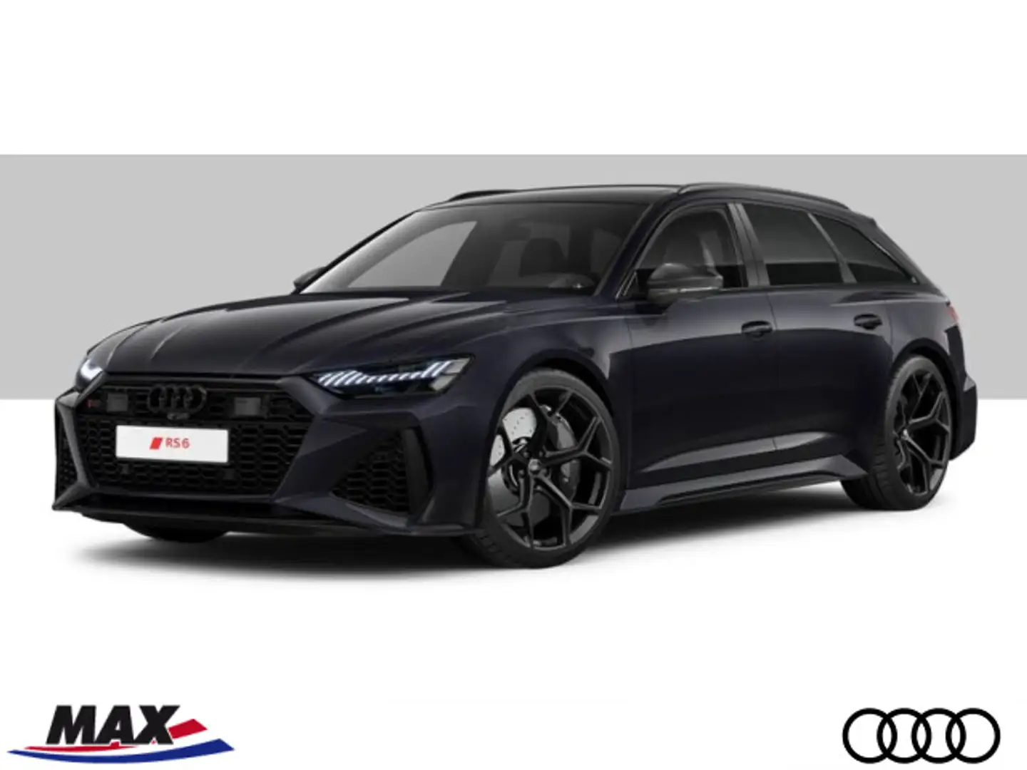 Audi RS6 MATRIX+PANO+SOFTCLOSE+SAG Noir - 1