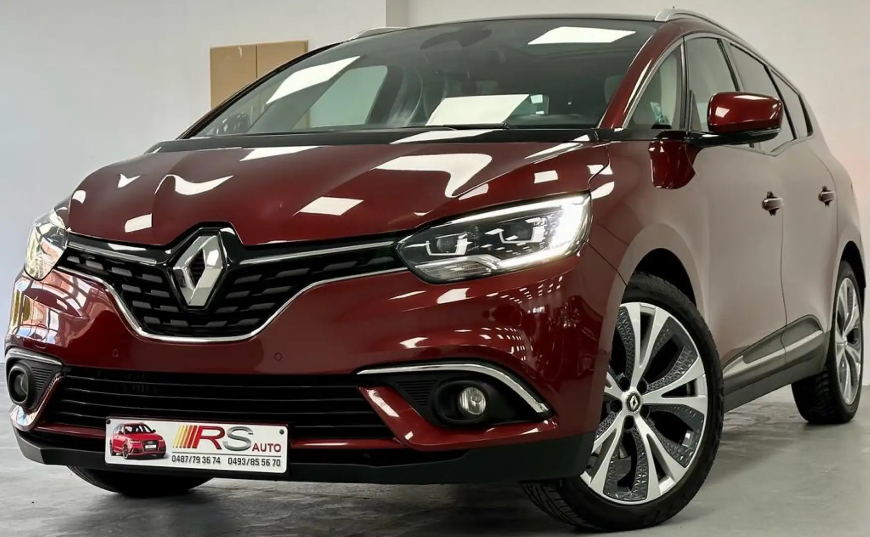 Renault Grand Scenic 1.6 dCi-GARANTIE 12 MOIS-XENON-CUIR-GPS-TOIT PANO Rouge - 1