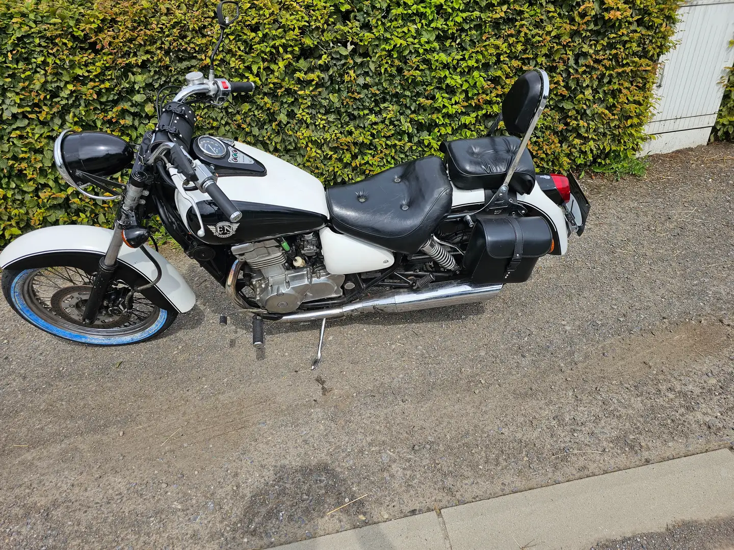 Kawasaki EN 500 Wit - 2