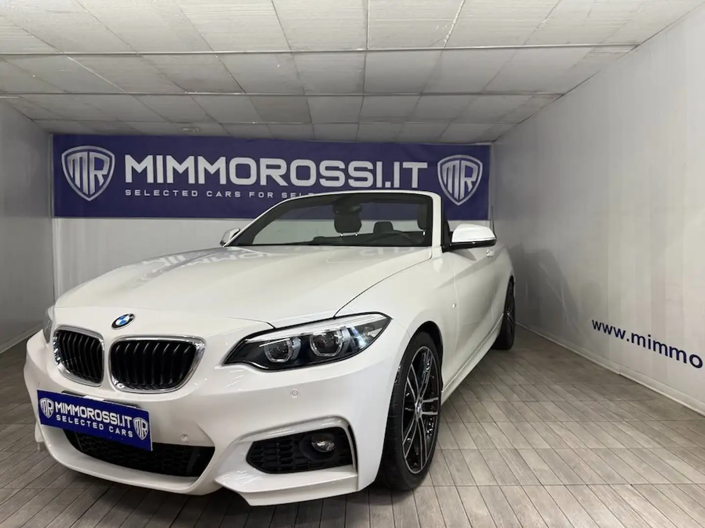BMW 220 d Cabrio Msport Automatica OFFERTA SPECIALE Blanc - 2