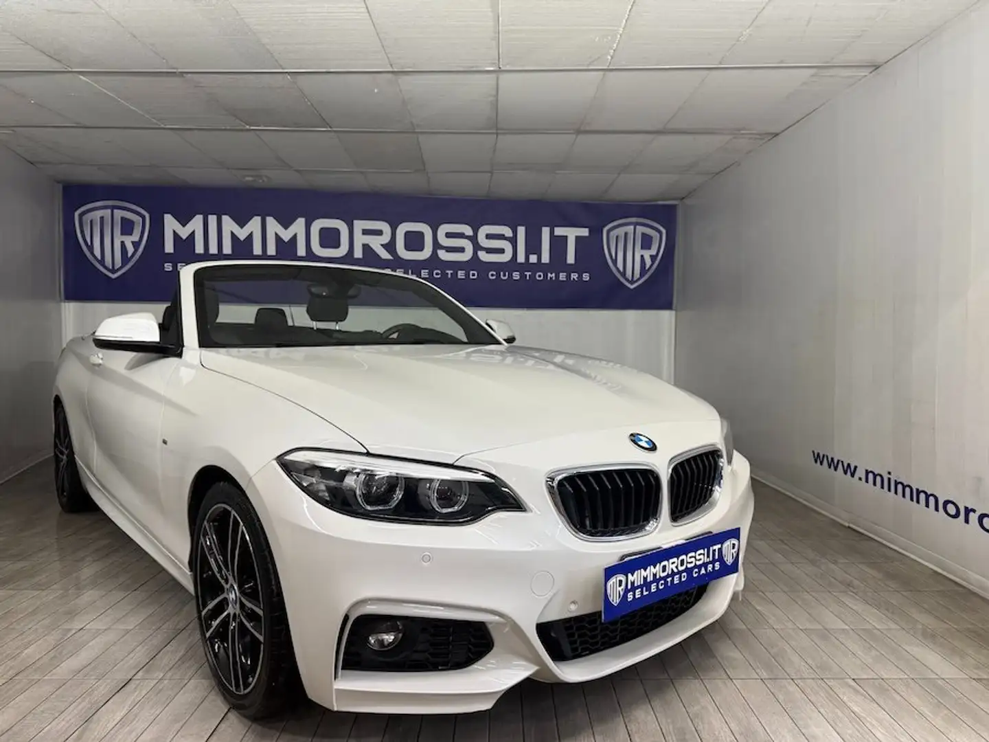 BMW 220 d Cabrio Msport Automatica OFFERTA SPECIALE Blanc - 1