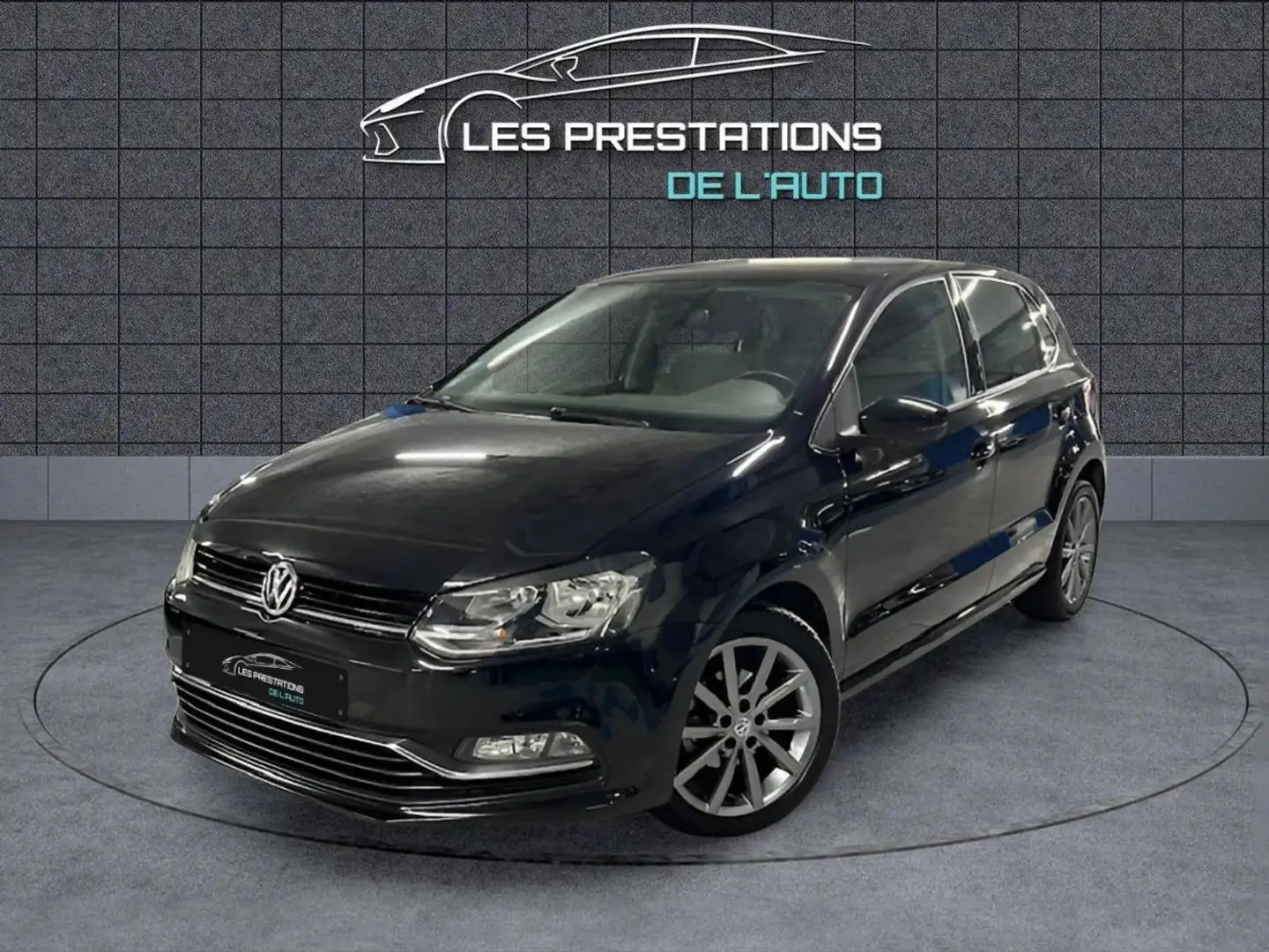 Volkswagen Polo V 1.2 TSI 90 BMT Confortline 5p Noir - 1