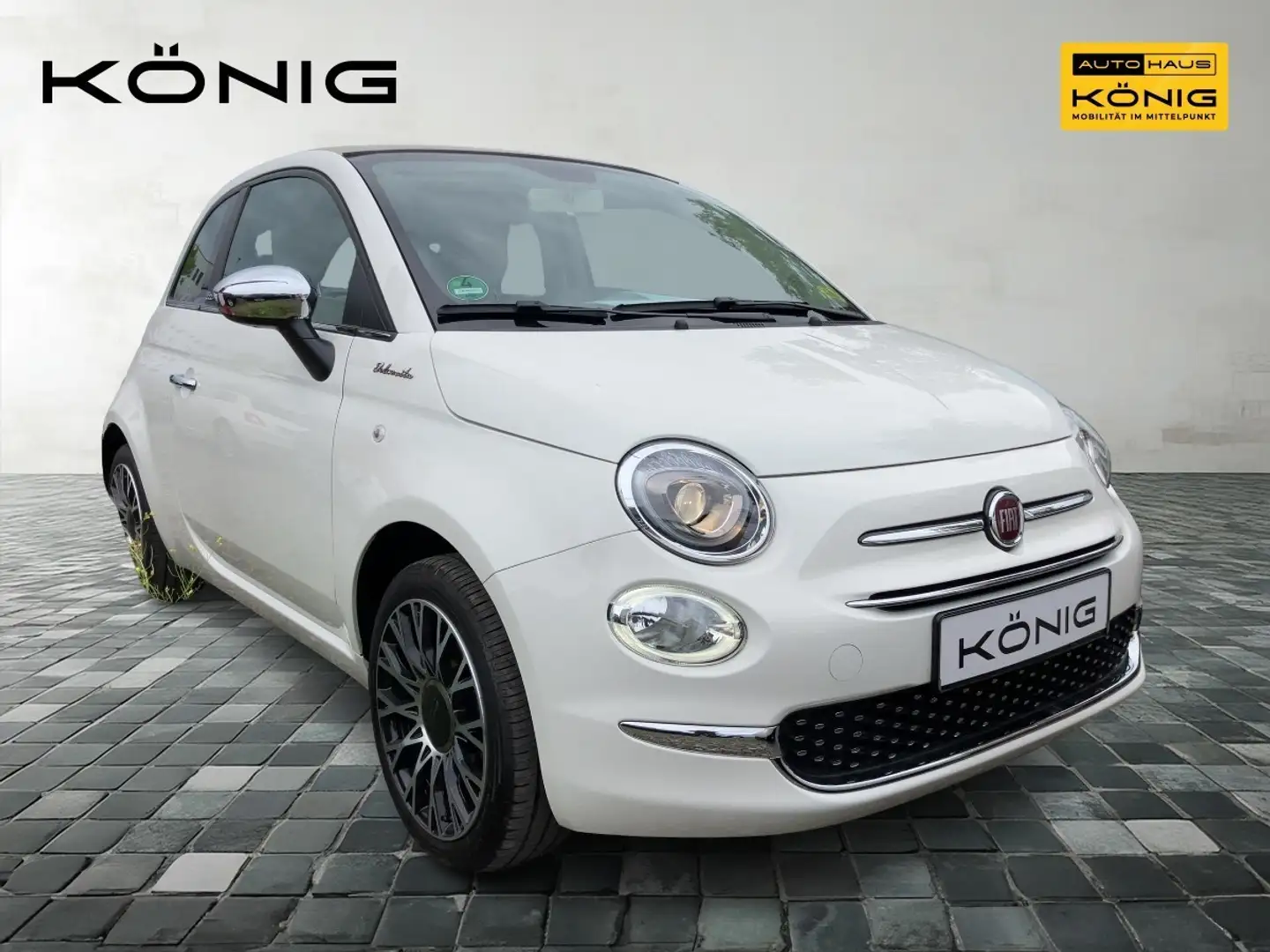 Fiat 500C DOLCEVITA, Klima, Carplay Weiß - 2