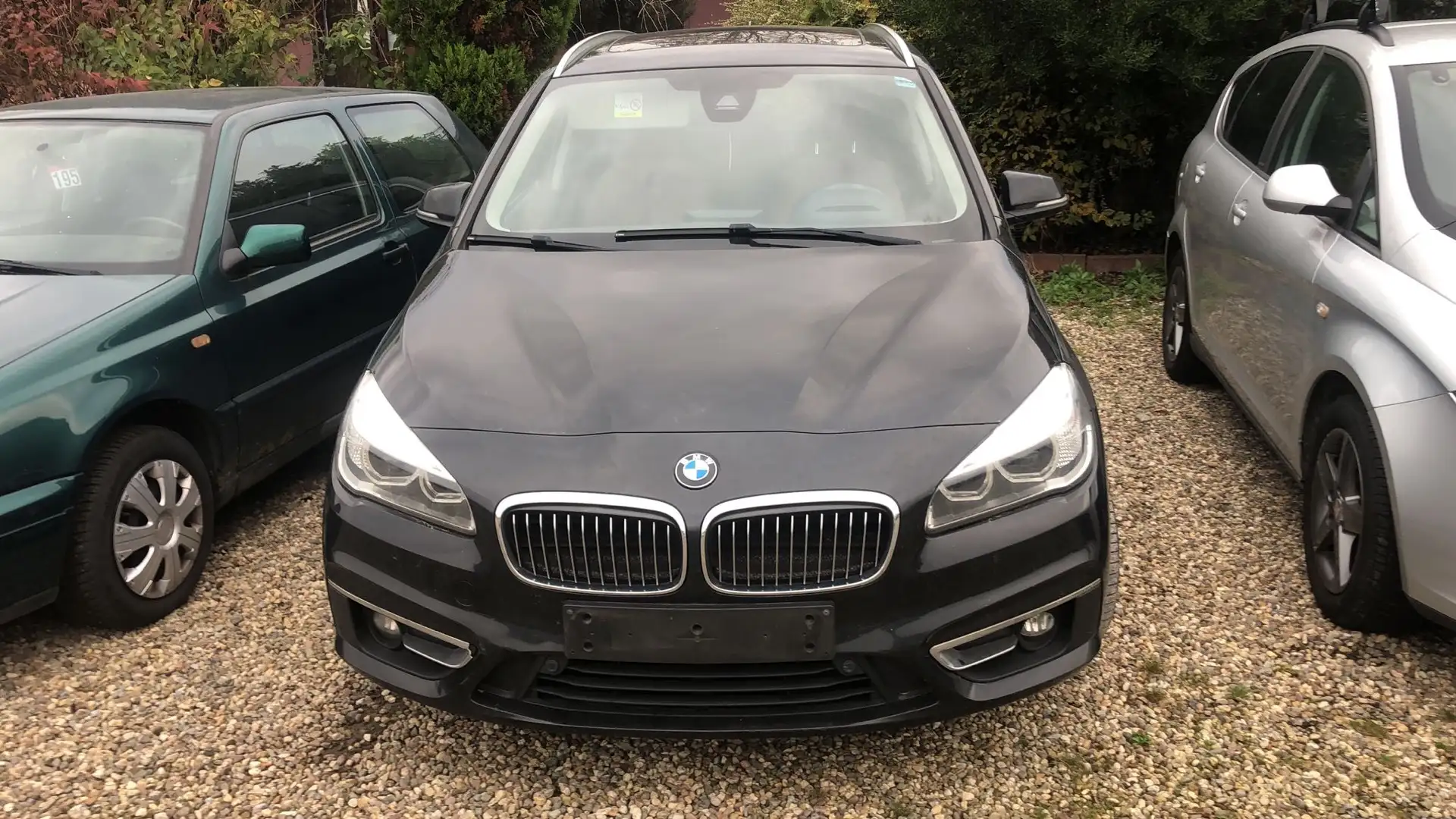 BMW 218 Gran Tourer d luxory. 7 places problème moteur Zwart - 1