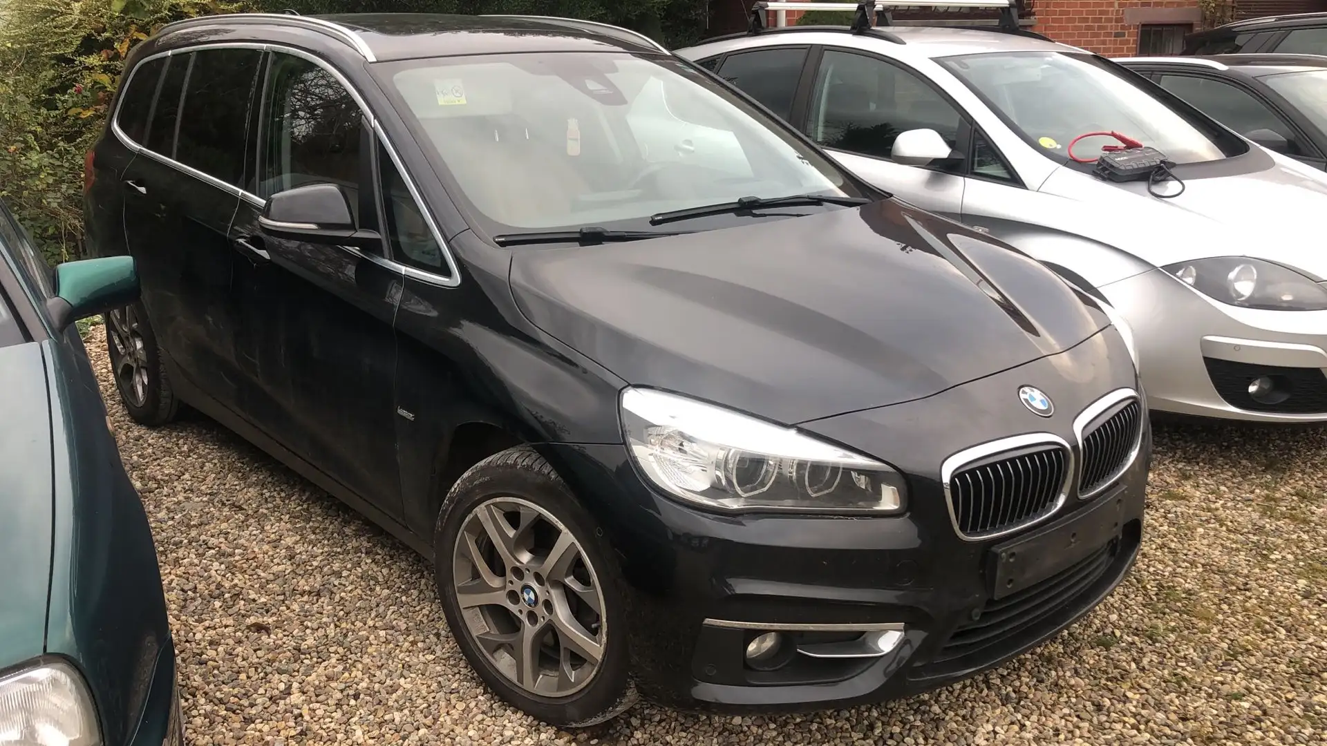 BMW 218 Gran Tourer d luxory. 7 places problème moteur Zwart - 2