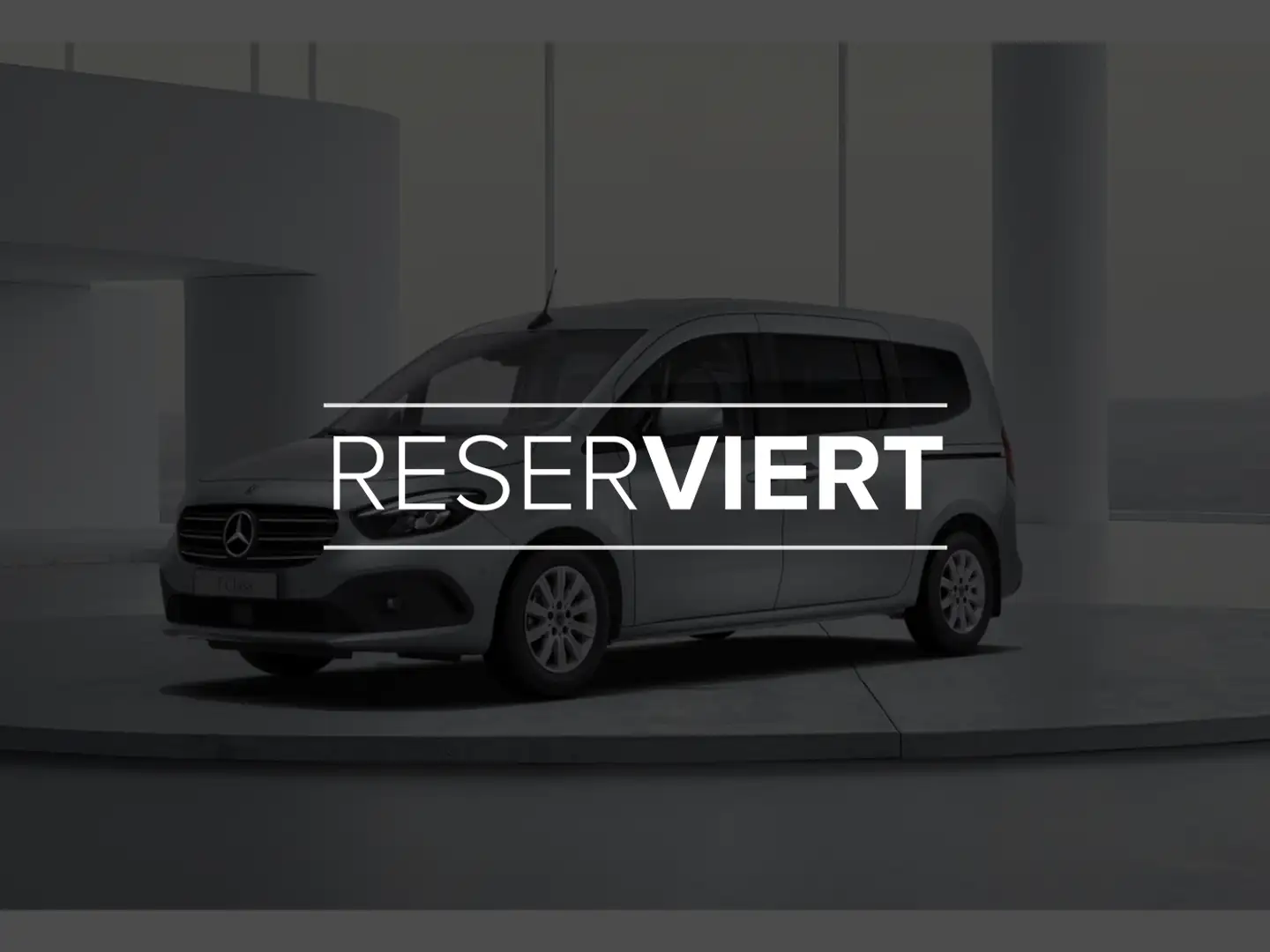 Mercedes-Benz T-Klasse T 180 Benz. PROGRESSIVE Lang Aut. 7 Sitze PTS Silber - 1