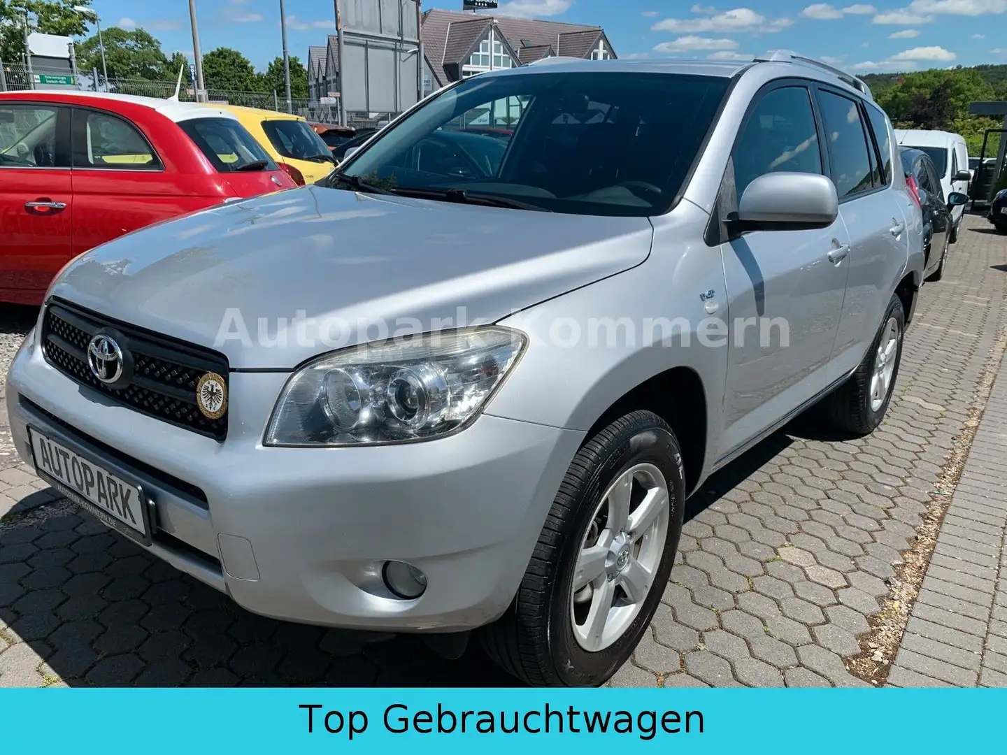 Toyota RAV 4 4 Sol*4X4*Klima*1 Hand*Serviceheft*TÜV12-26* Ezüst - 1