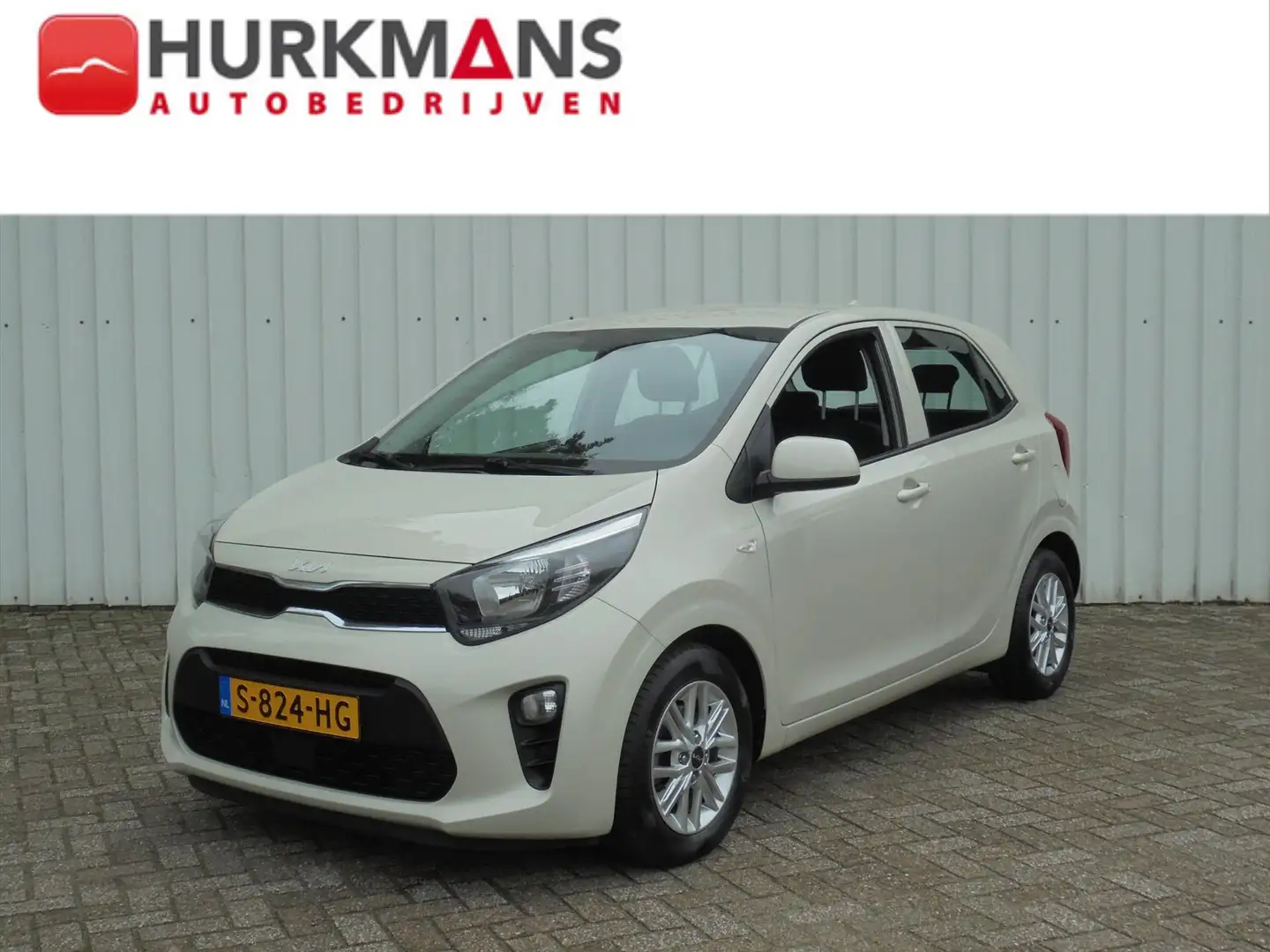 Kia Picanto 1.0 DPi AUTOMAAT DYNAMICLINE CARPLAY ENZ Beige - 1
