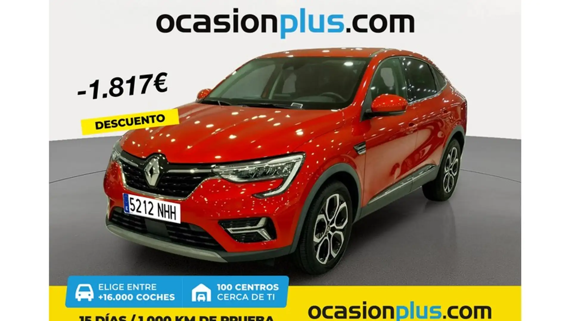 Renault Arkana 1.3 TCe Techno EDC 103kW Rojo - 1