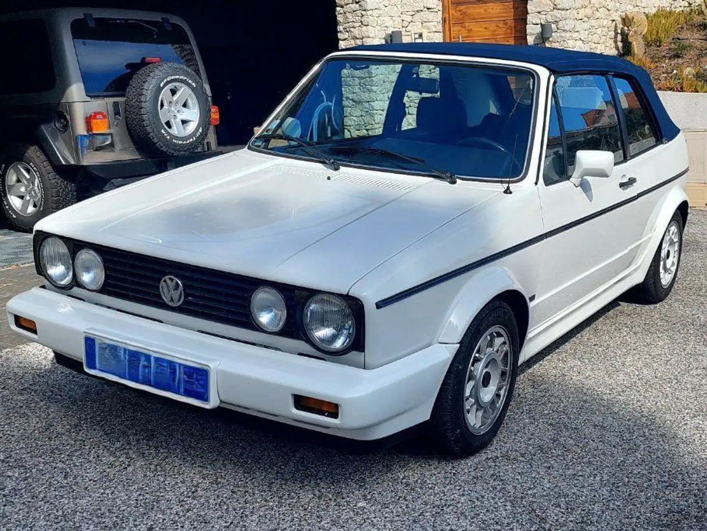 Volkswagen Golf Cabriolet Quartett, Dir Assist, capote Elect, Climatisation Blanc - 1