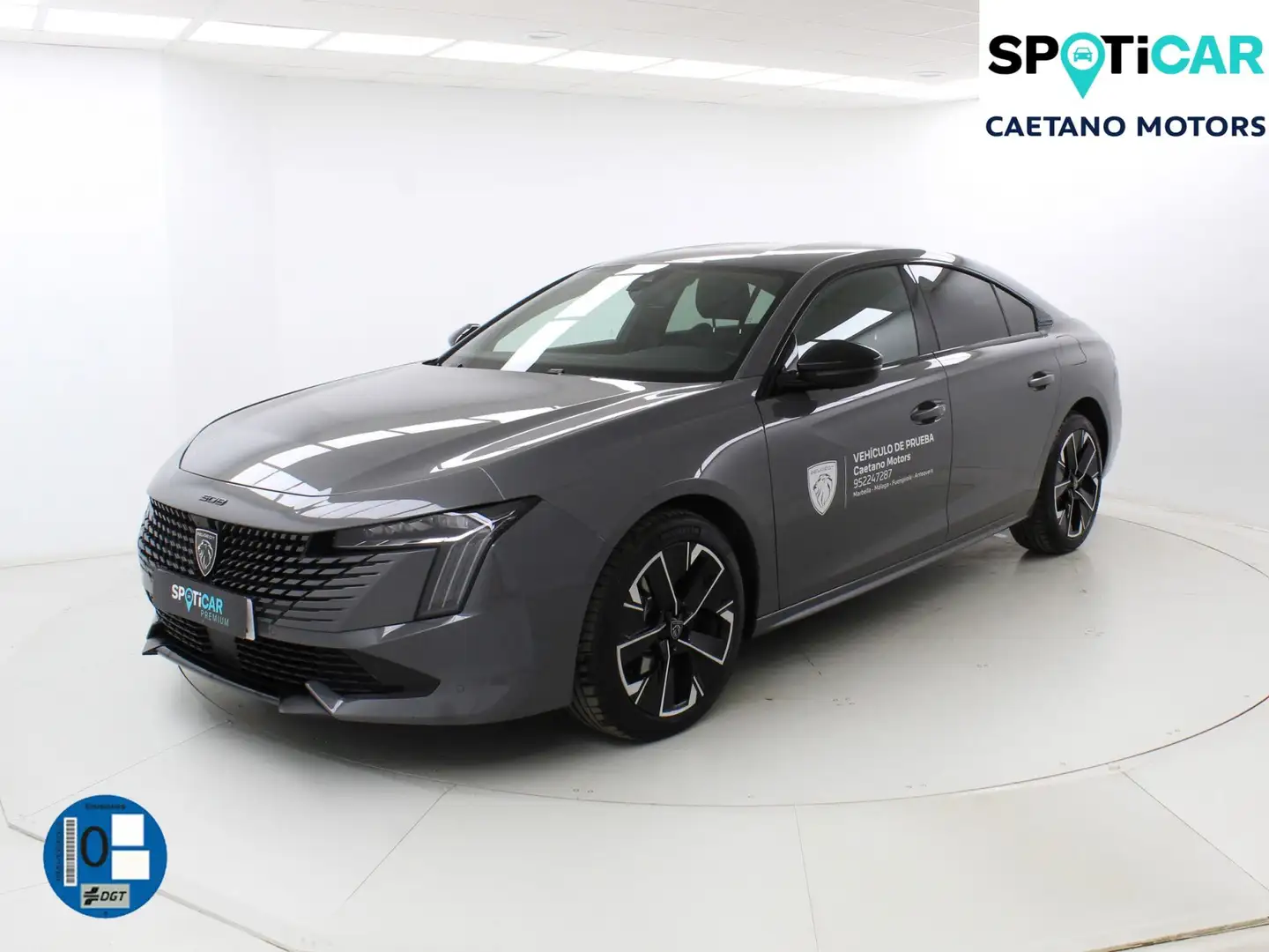 Peugeot 508 5P GT HYBRID 225 e-EAT8 Gris - 2