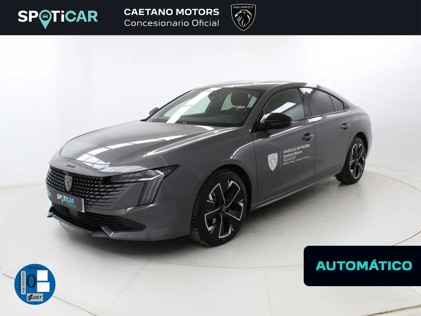 Peugeot 508 5P GT HYBRID 225 e-EAT8 Gris - 1