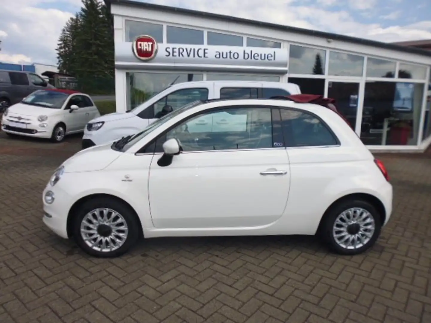 Fiat 500C 0.9 8V TwinAir Lounge NAV/DAB/Klimaautomatik Білий - 1