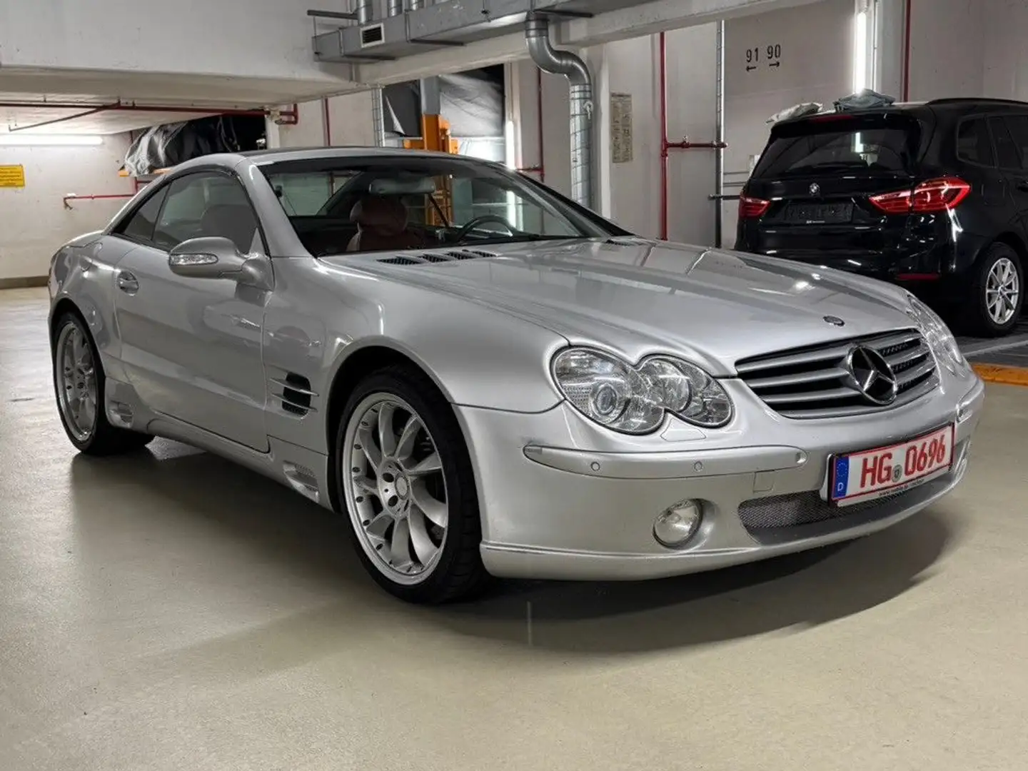 Mercedes-Benz SL 500 Lorinser Edition Panorama BRD Plateado - 2