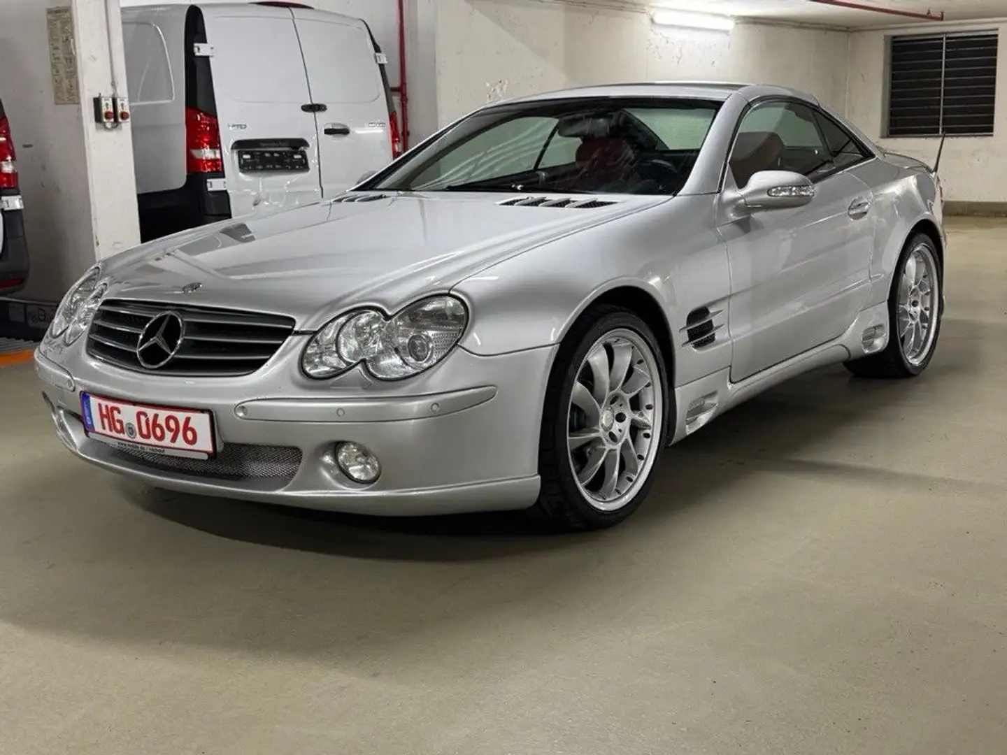 Mercedes-Benz SL 500 Lorinser Edition Panorama BRD Plateado - 1