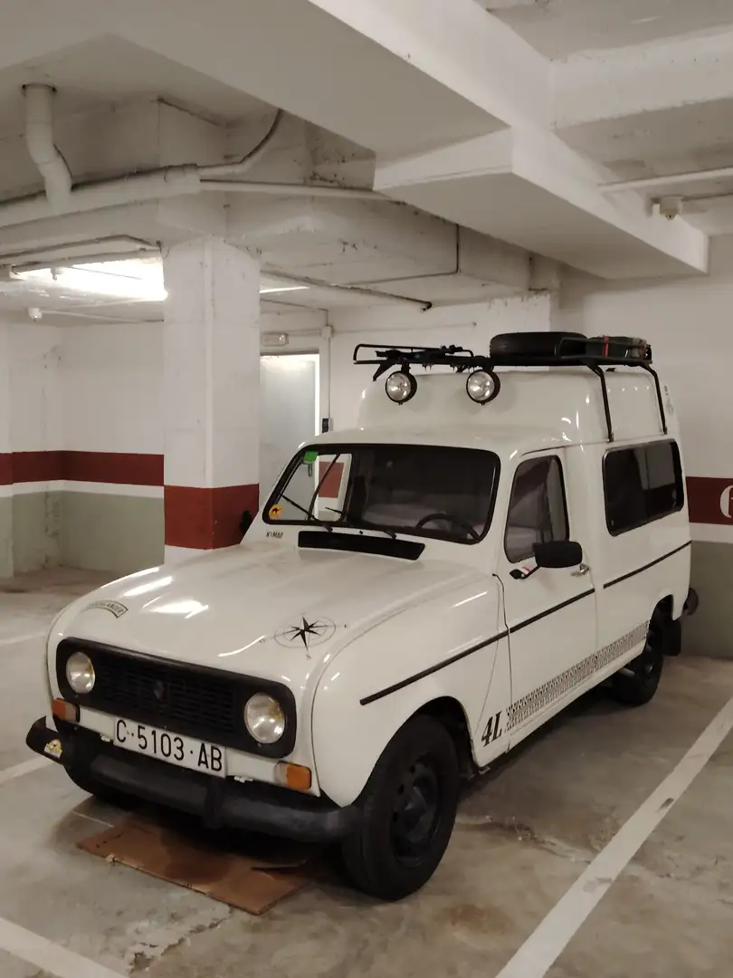 Renault R 4 R4 F6 F6 Blanc - 1