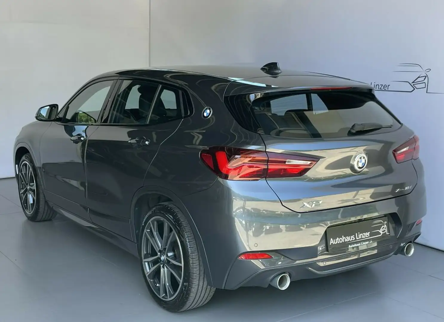 BMW X2 xDrive 18d M *LED*HuD*Kamera*Alcantara*DAB*19''* Grau - 2