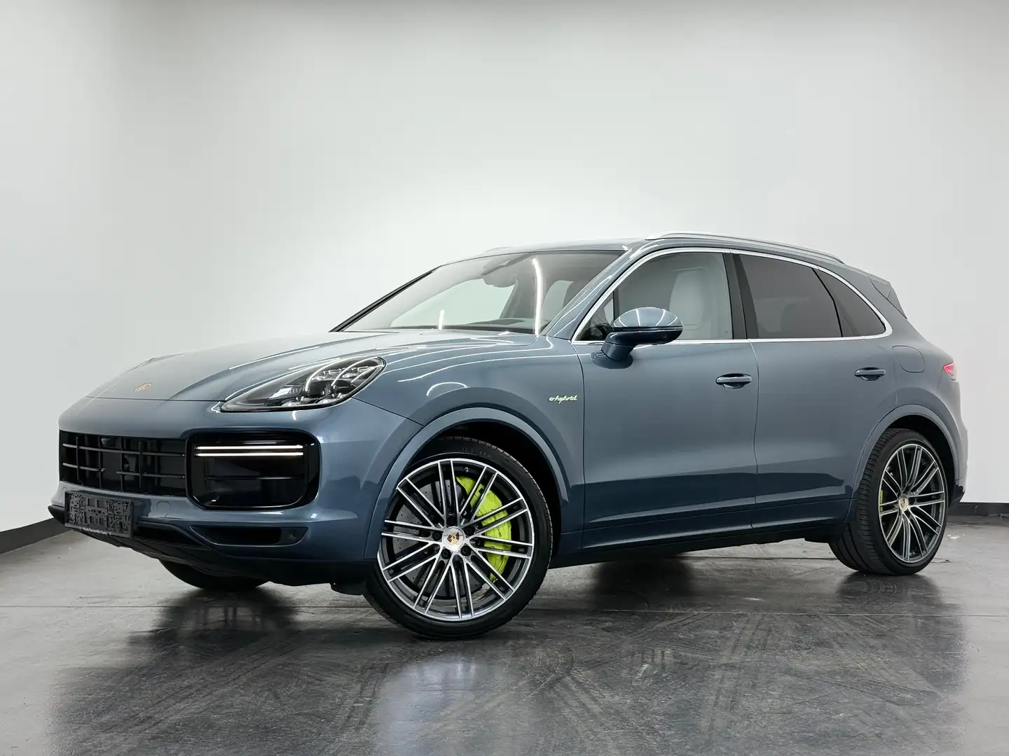 Porsche Cayenne Turbo S E- Hybrid*TopZustand*Erstbesitz*SofortVerf Blau - 2