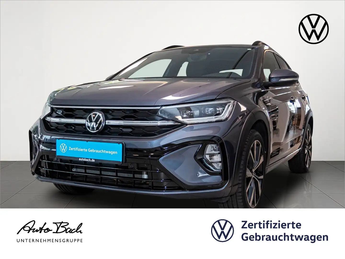 Volkswagen Taigo 1.0TSI "R-Line" DSG Navi LED Digital Cockp Grigio - 1