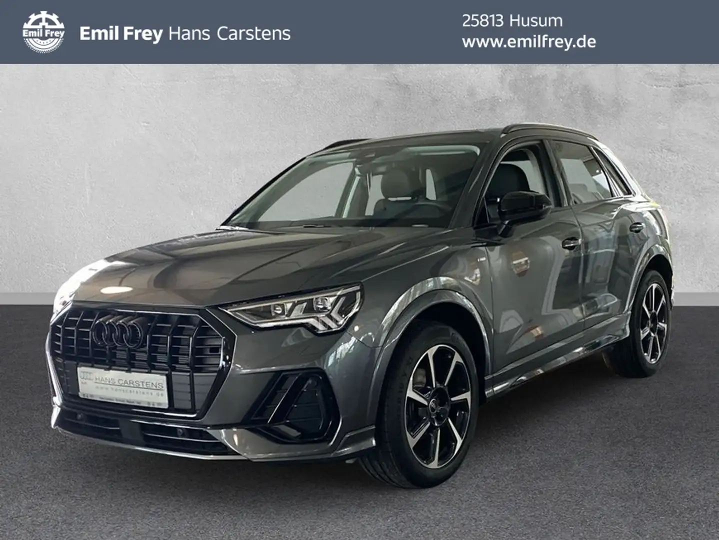 Audi Q3 S-line 35 TDI S tronic AHK Tempomat Klima Grau - 1