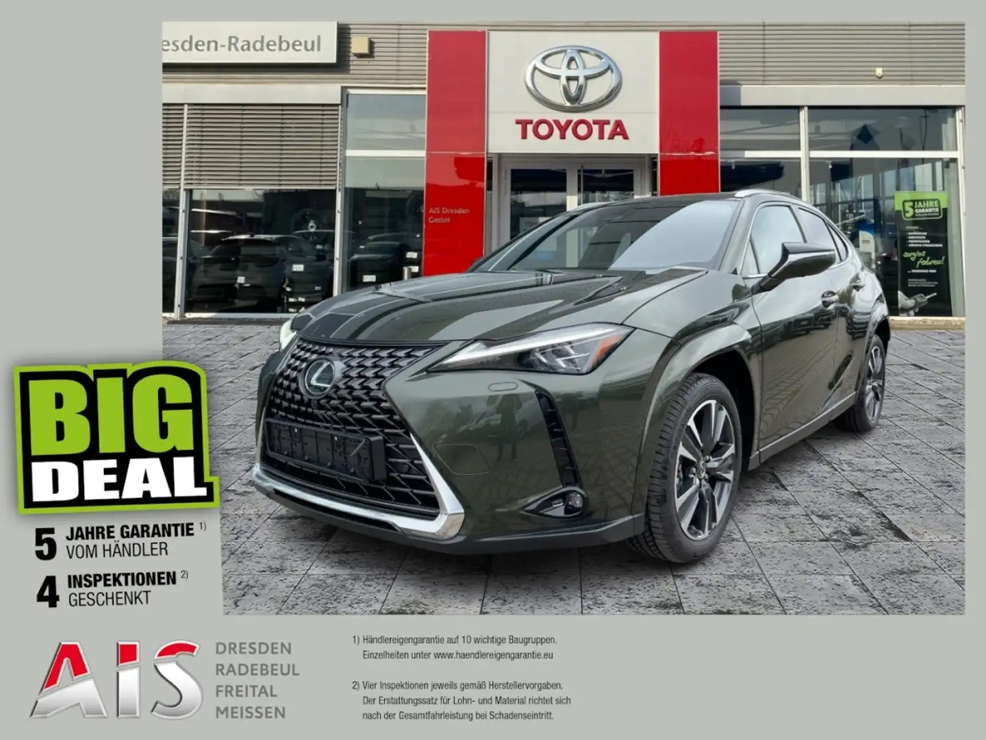 Lexus UX 300e UX 300h Luxury Line HUD*Navi*MarkLevinson Grün - 1