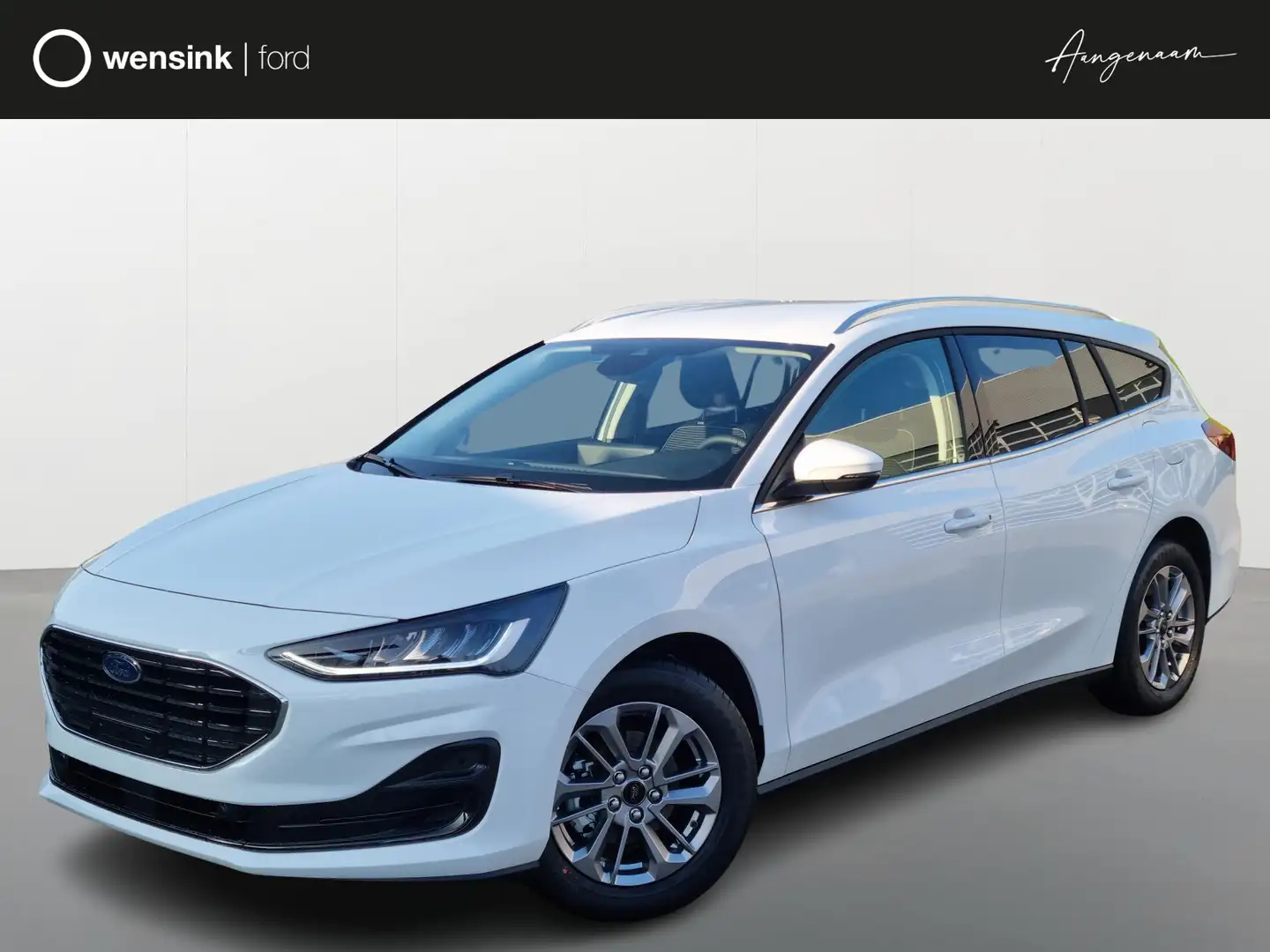 Ford Focus Wagon Titanium 1.0 Ecoboost Hybrid 125pk | €3.500, Blanc - 1