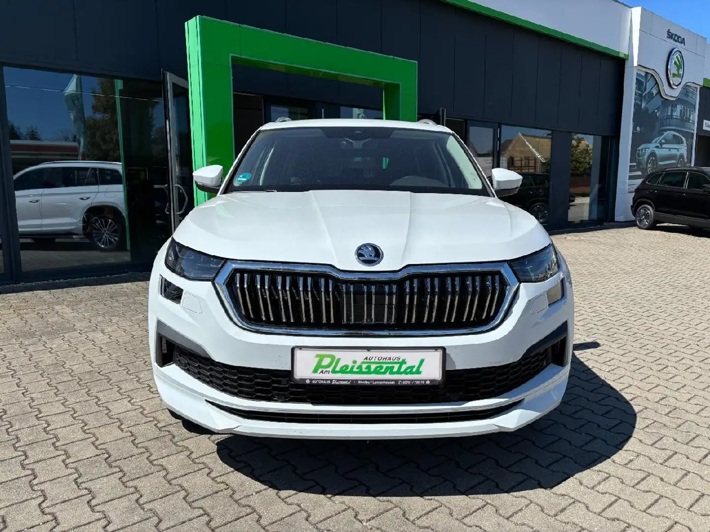 Skoda Kodiaq L&K 4x4 147 kW 7Sitz*Standhzg.*AHK*Leder*DCC Blanc - 2