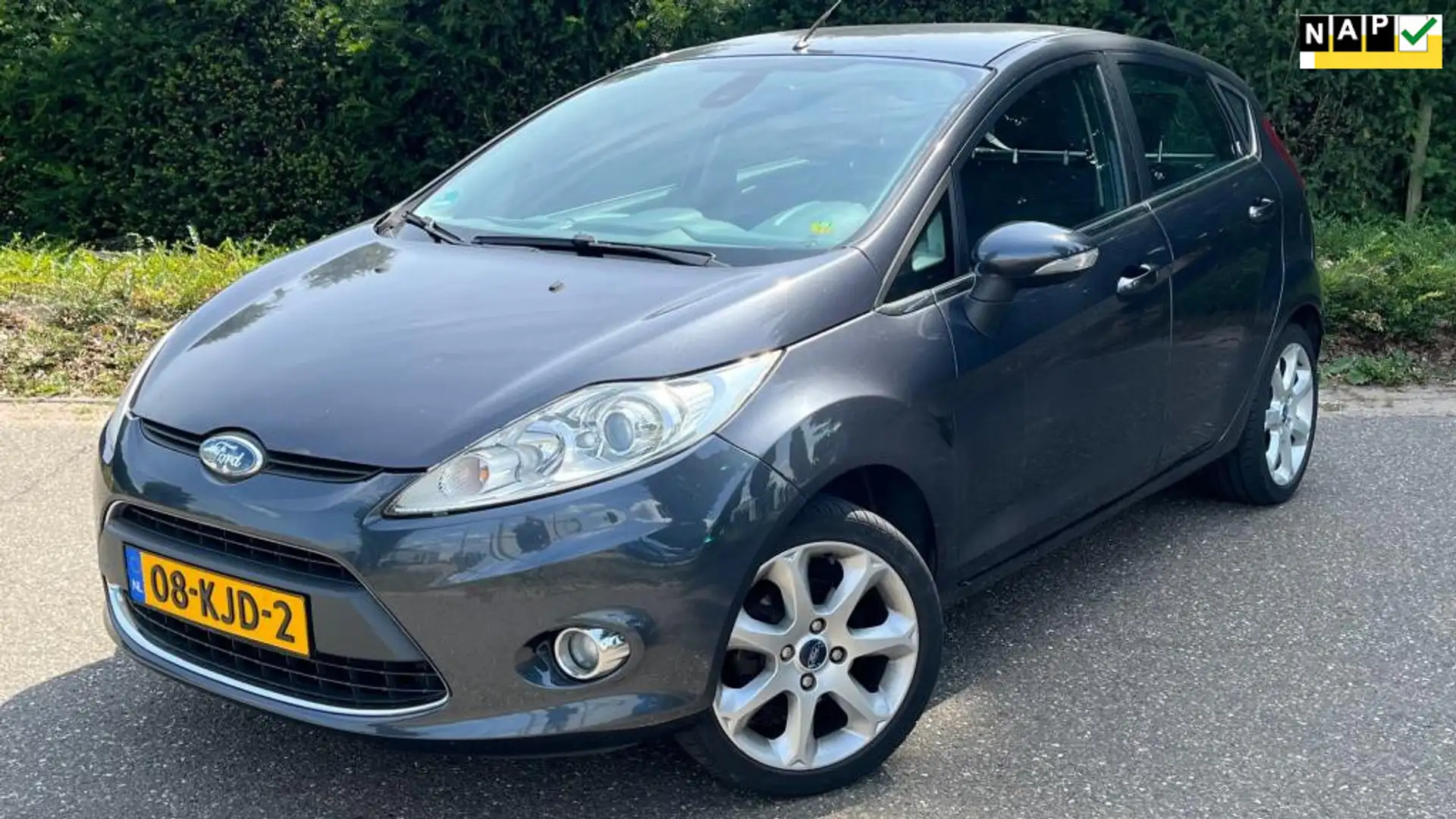 Ford Fiesta 1.25 Ghia l Cruise Control l Clima Airco l NAP l Grijs - 1