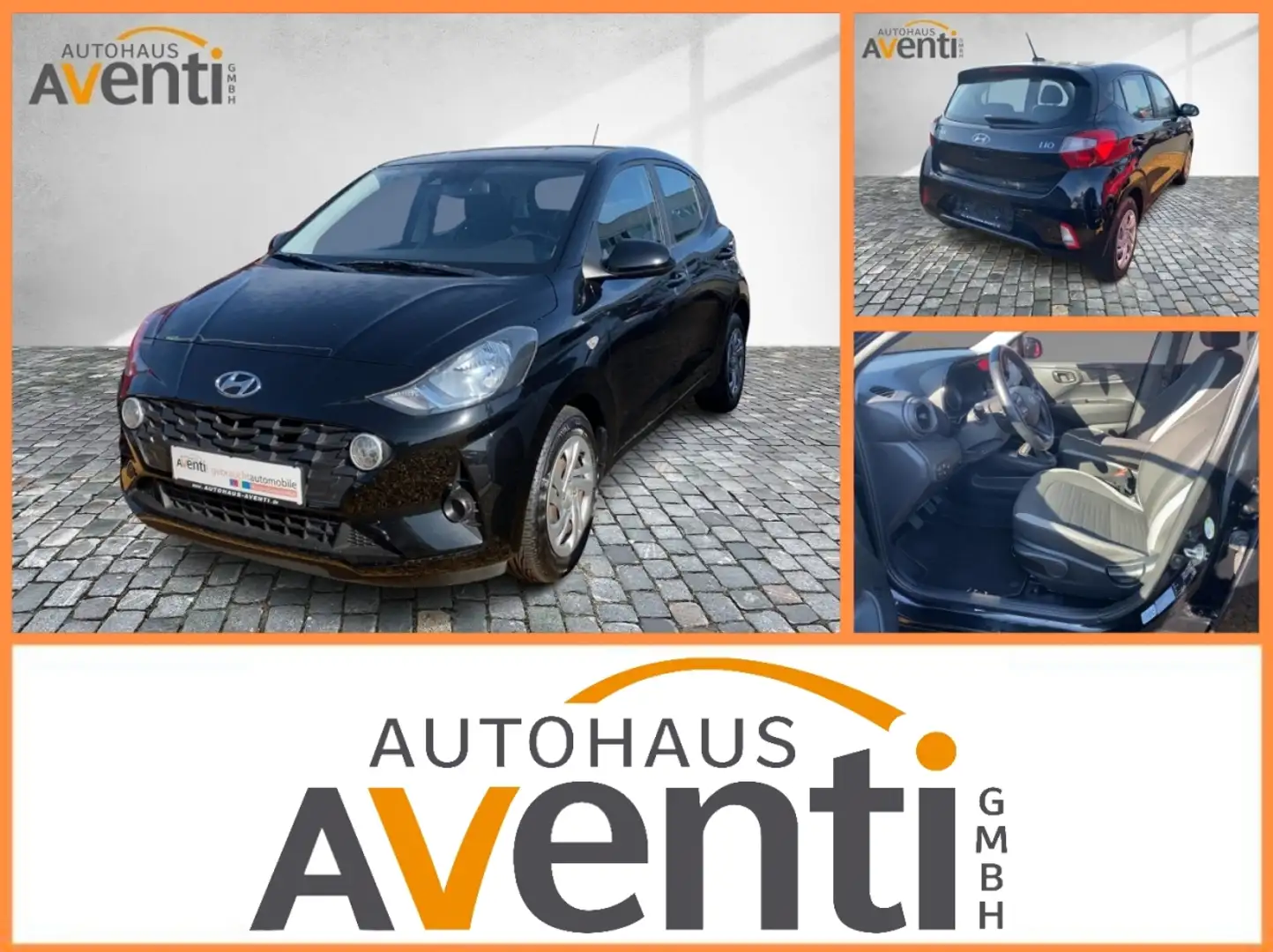 Hyundai i10 Trend *Lane Assist*Bluetooth*Tempomat*Kamera* Schwarz - 1