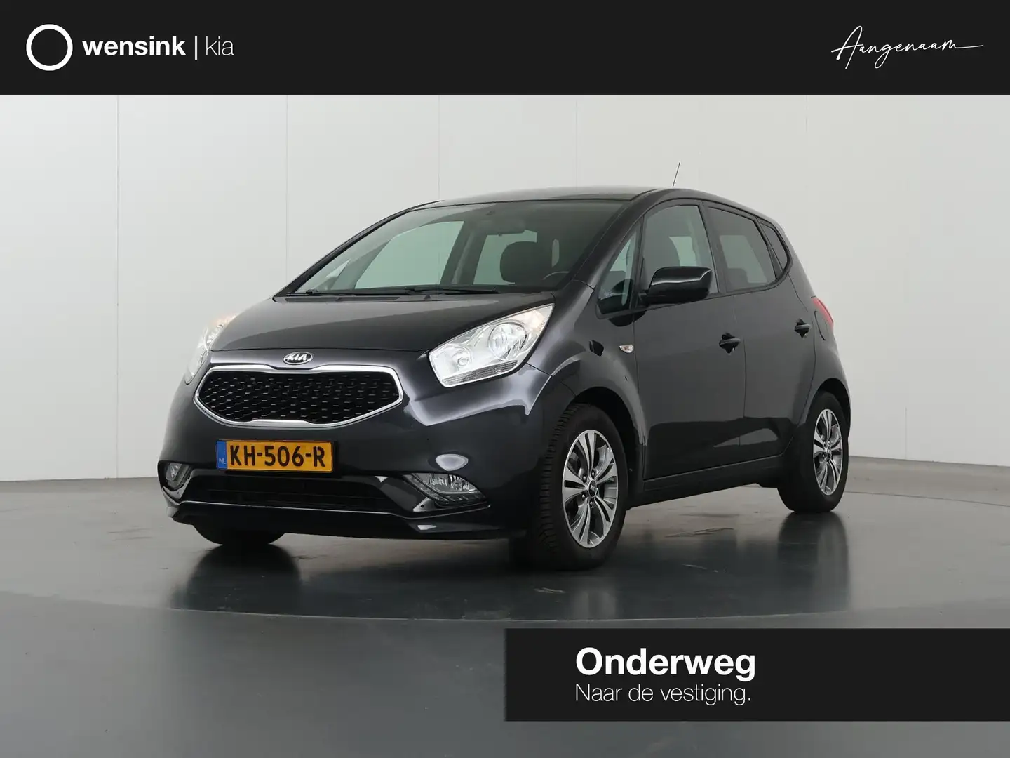 Kia Venga 1.4 CVVT DynamicPLusLine | Trekhaak | Navigatie | Negro - 1