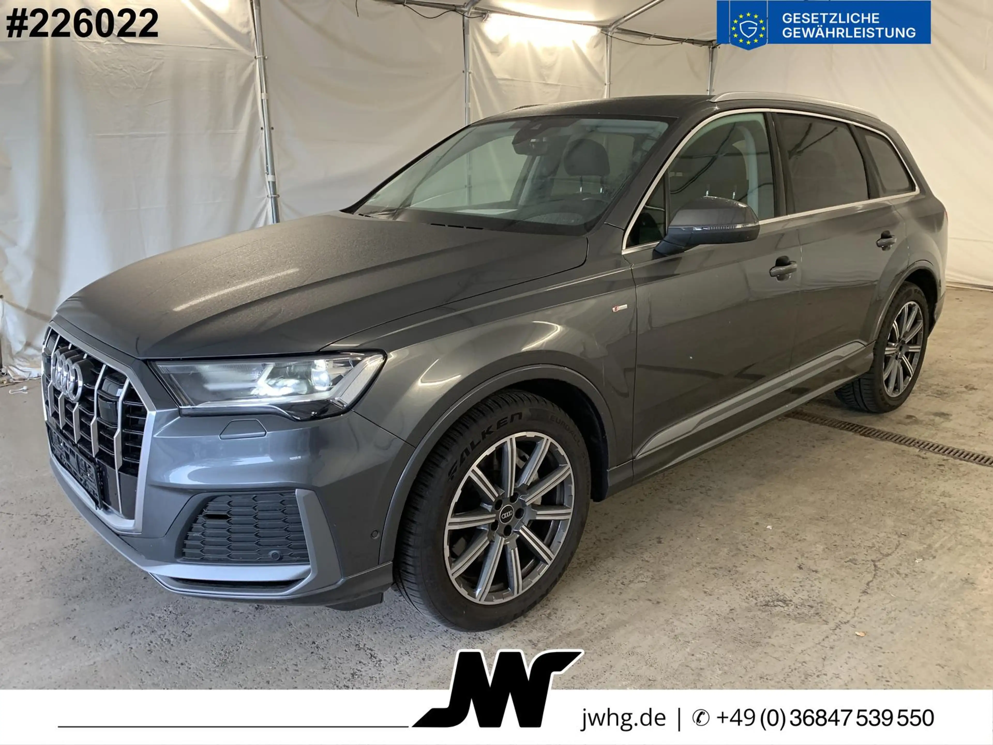 Audi Q7 55 TFSI S-Line ACC+/PANO/20"/VIRTUAL/KAMERA