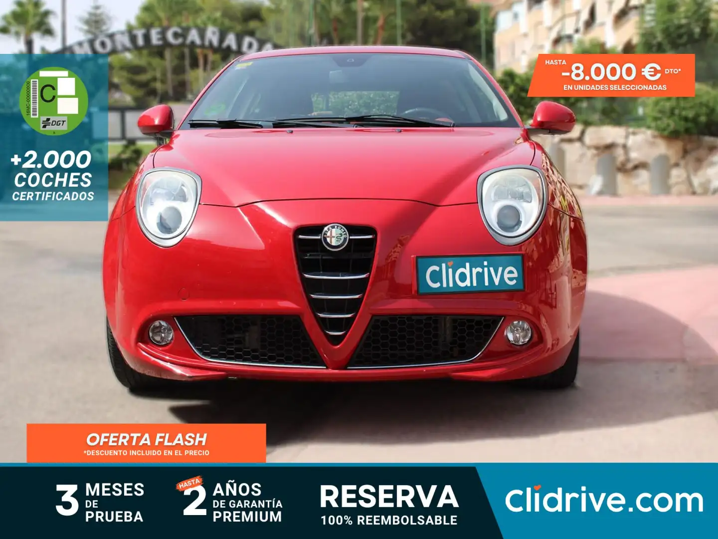 Alfa Romeo MiTo 1.4 Junior 78 Rojo - 1