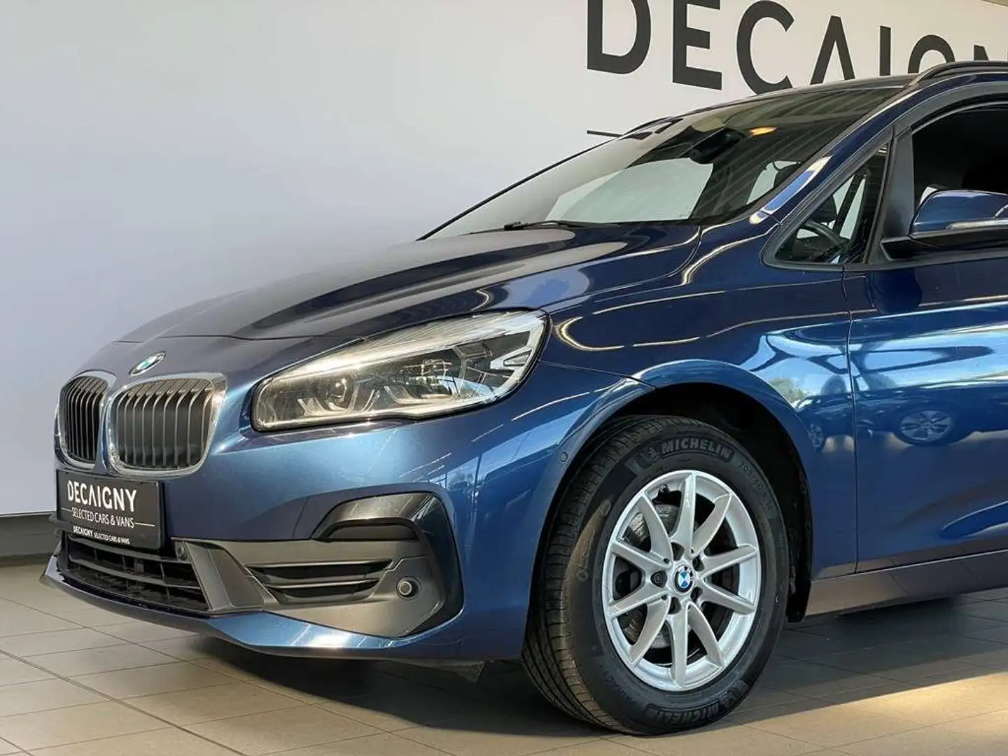 BMW 216 1.5D *Leder*7-Zitplaatsen*Navigatie*Sensoren voor/ Bleu - 2