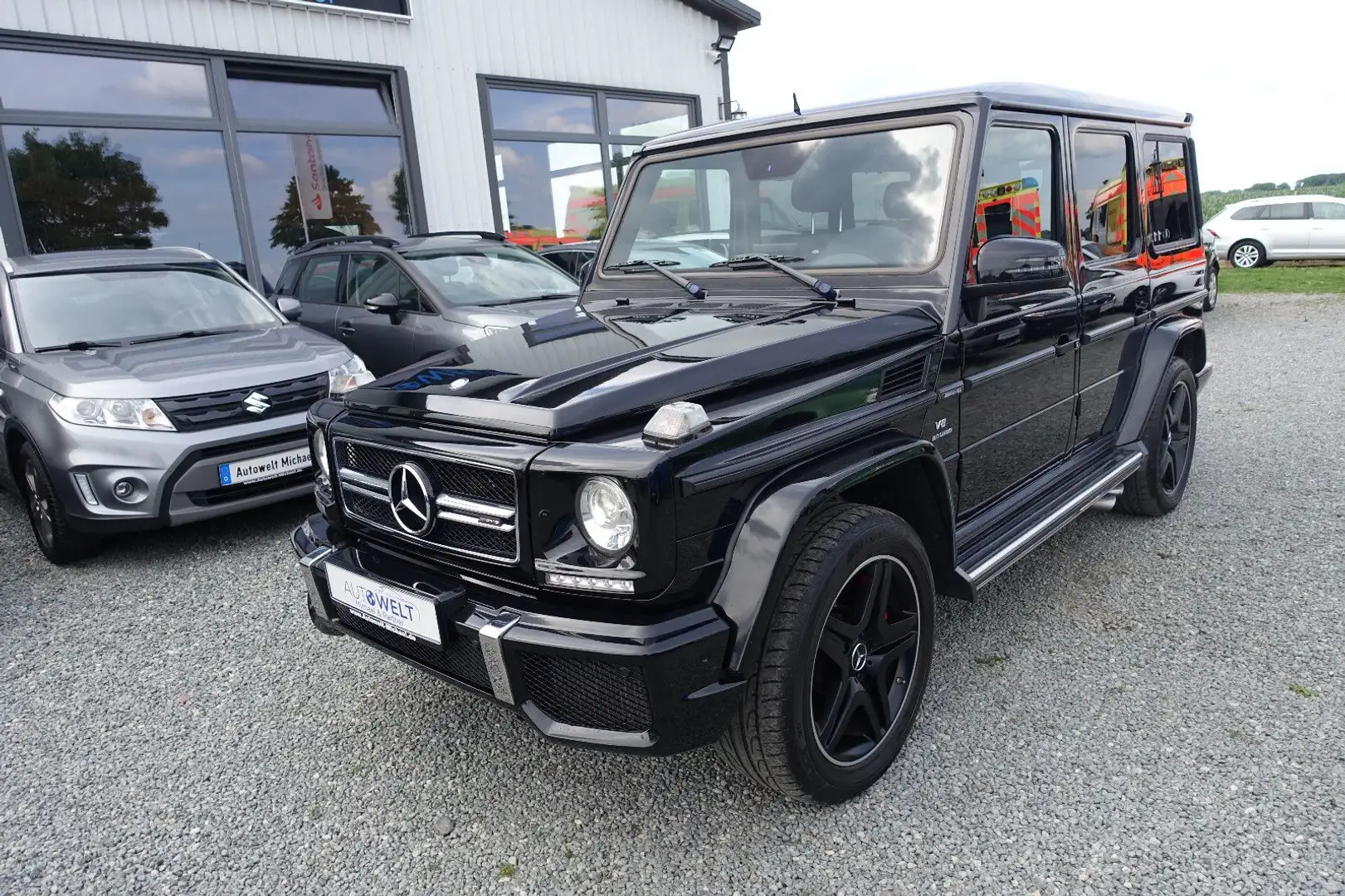 Mercedes-Benz G 63 AMG G63 AMG Aut.KAM LED APP NAV H§K LEDER Scheckheft Noir - 2