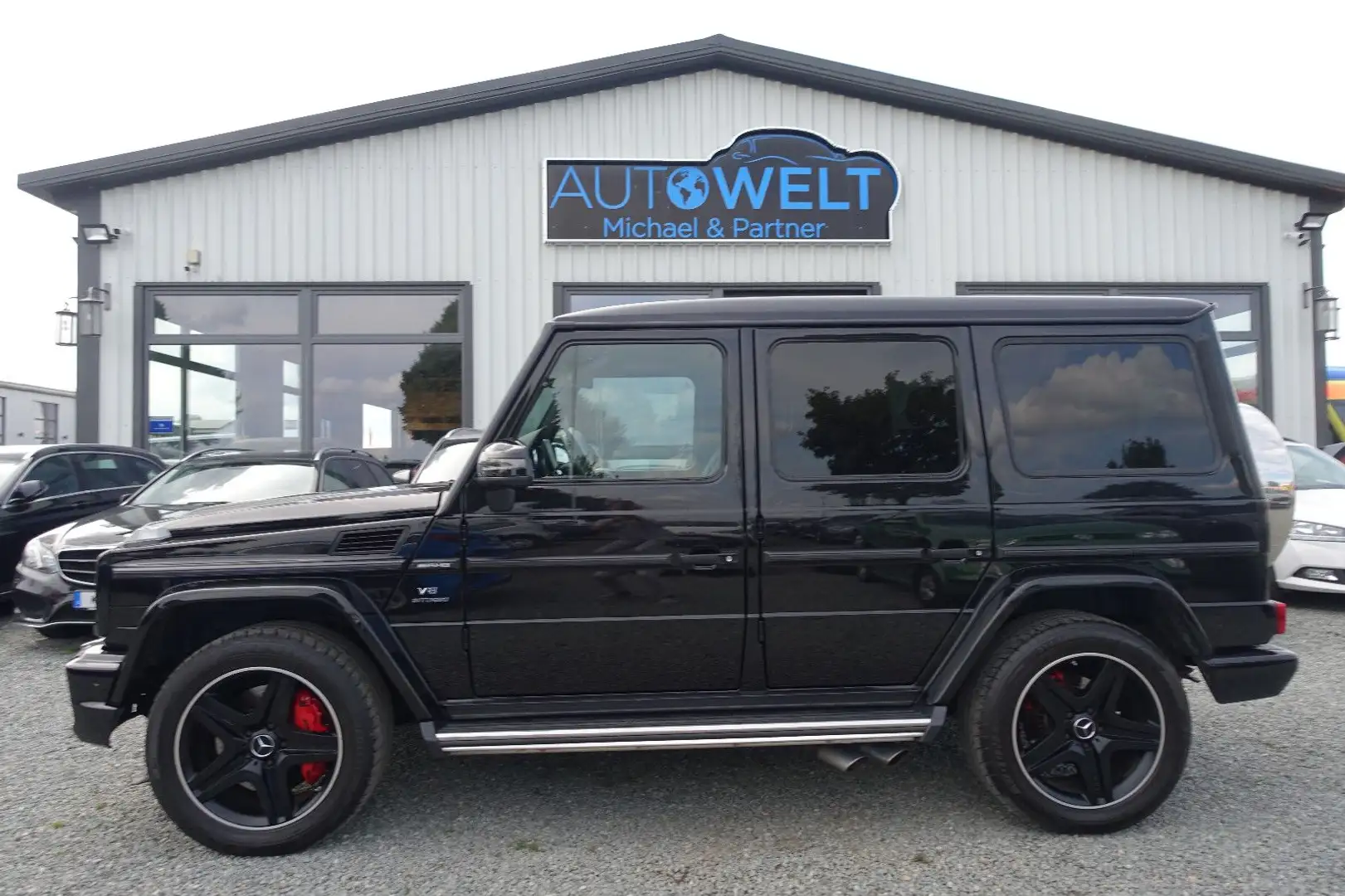 Mercedes-Benz G 63 AMG G63 AMG Aut.KAM LED APP NAV H§K LEDER Scheckheft Noir - 1