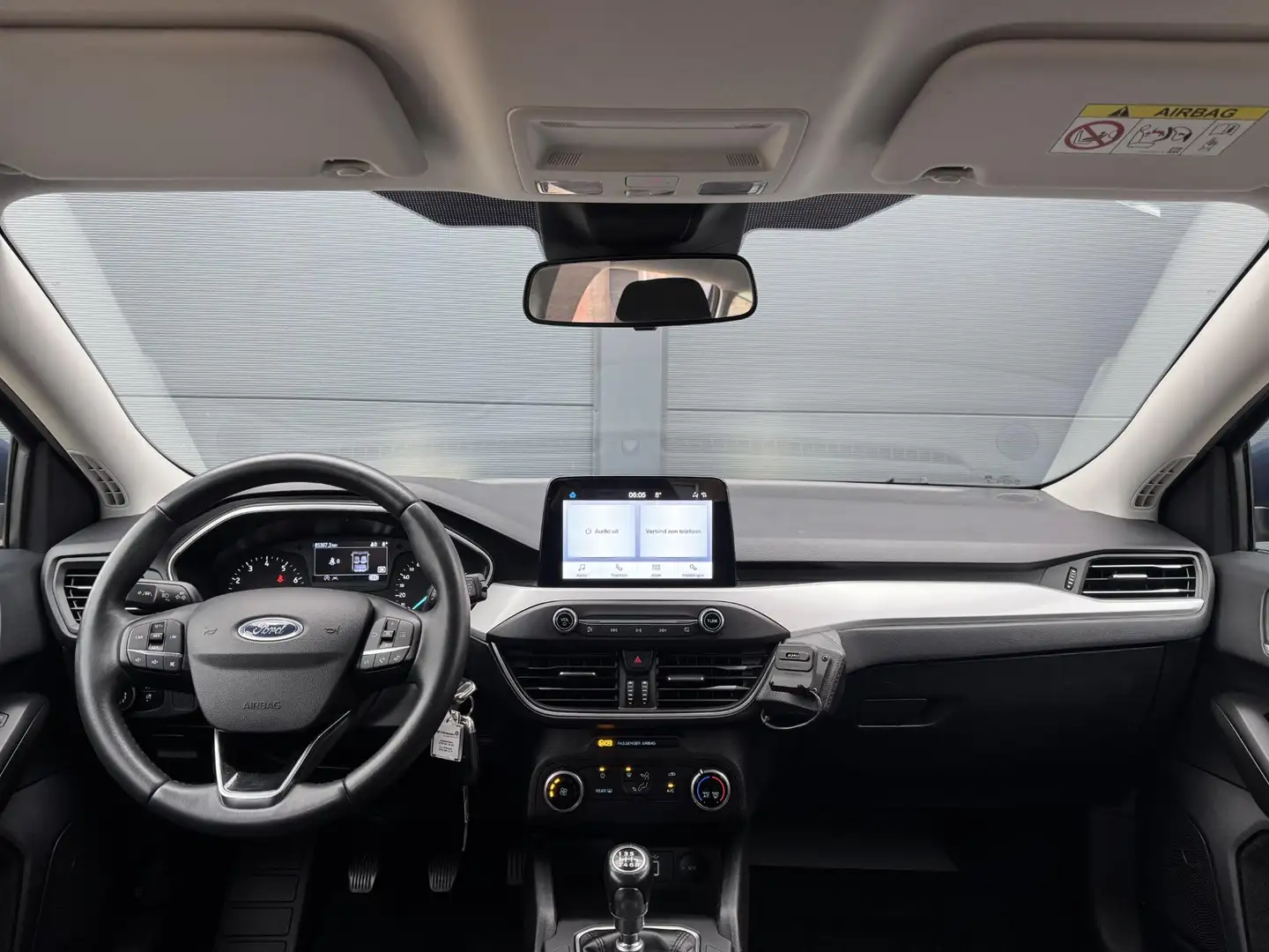 Ford Focus Wagon 1.0 EcoBoost Trend Edition Blau - 2