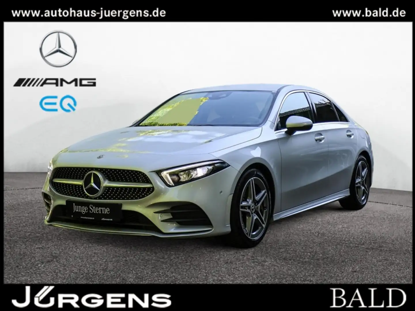 Mercedes-Benz A 200 Limo AMG-Sport/LED/Cam/Totw/Ambiente/18' Gümüş rengi - 2