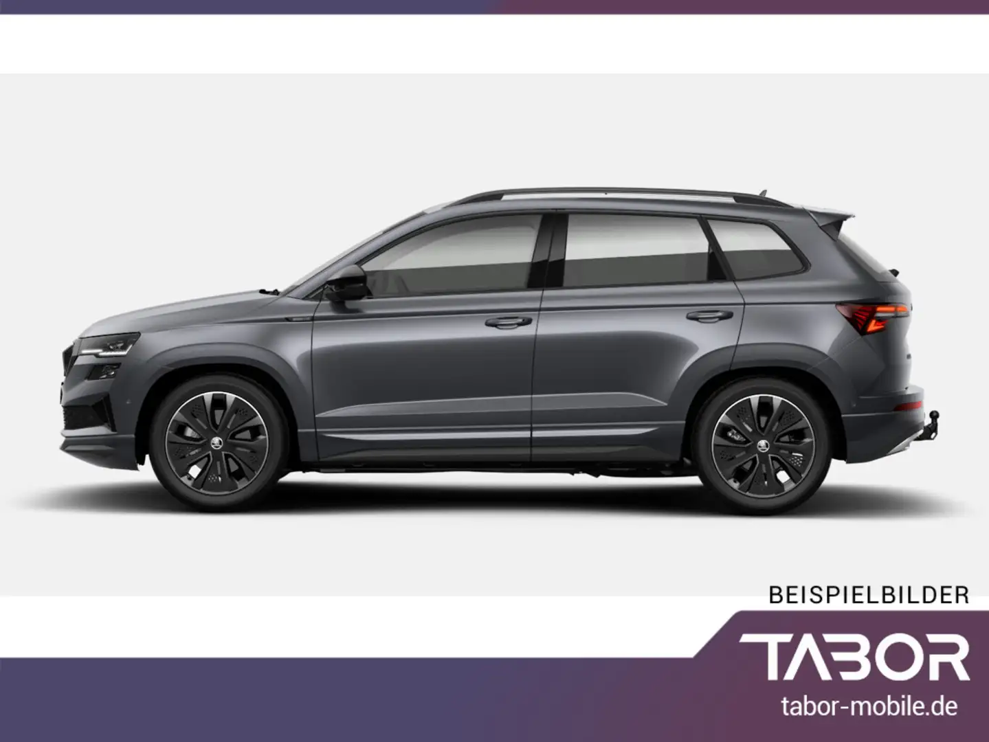 Skoda Karoq TSI 150 DSG Sportl Matrix Nav 360° Canton Grijs - 2