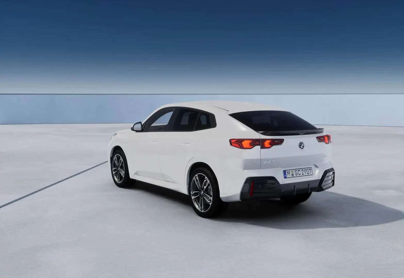 BMW X2 xDrive20d 48V MSport Bianco - 2