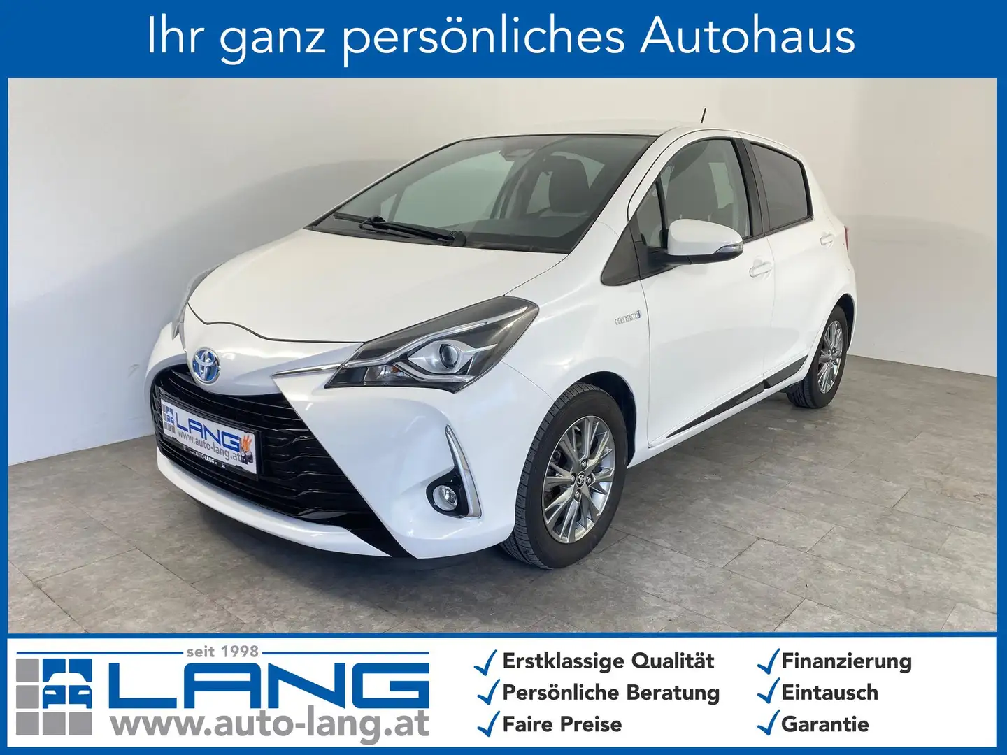 Toyota Yaris 1.5 Dual-VVT-i Hybrid Active RFK 55 kW (75 PS),... Weiß - 1