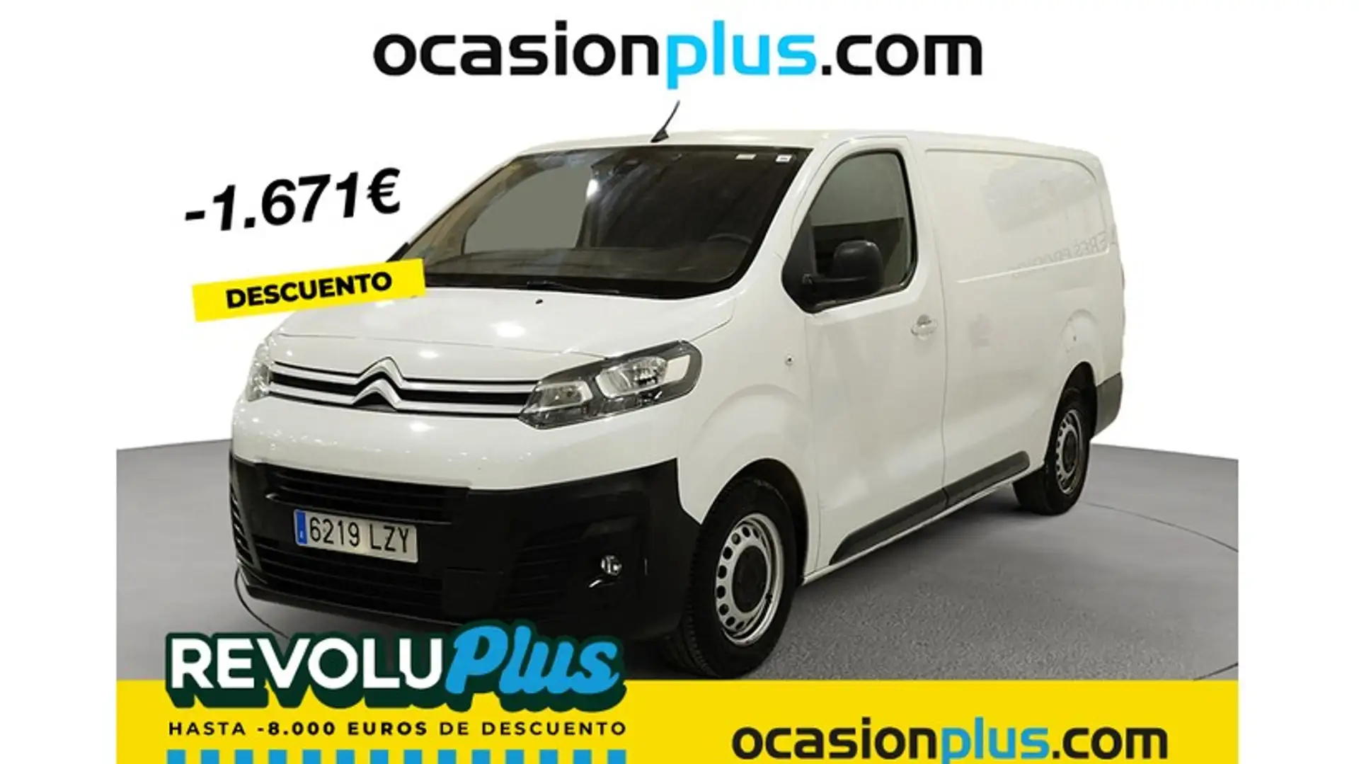 Citroen Jumpy Fg. 1.5 BlueHDI Talla XL S&S 100 Wit - 1
