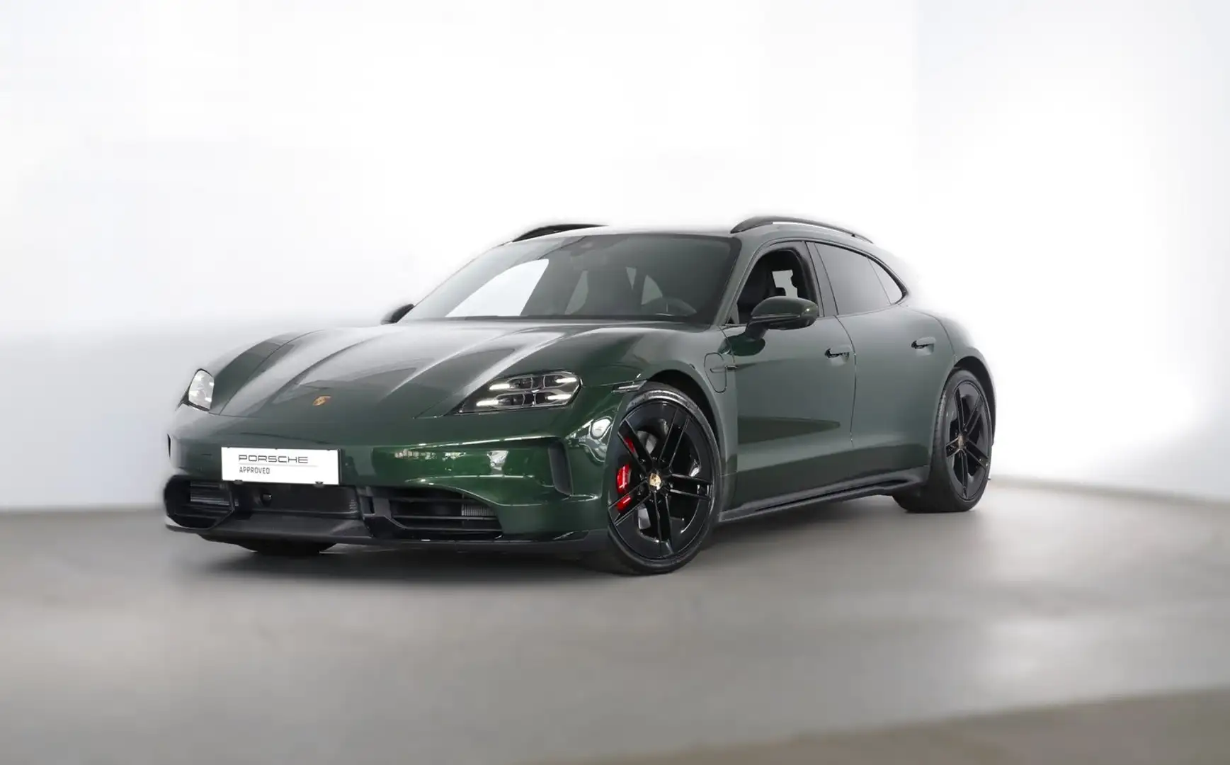 Porsche Taycan 4S Sport Turismo Grün - 1