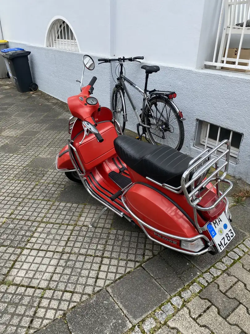 Vespa PX 200 E Rojo - 2