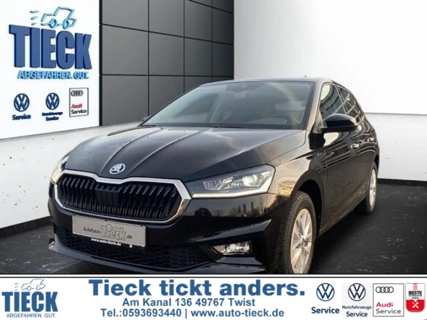 Skoda Fabia 1.0 TSI 110 PS Style Navi LED Kessy MY22 Negro - 1