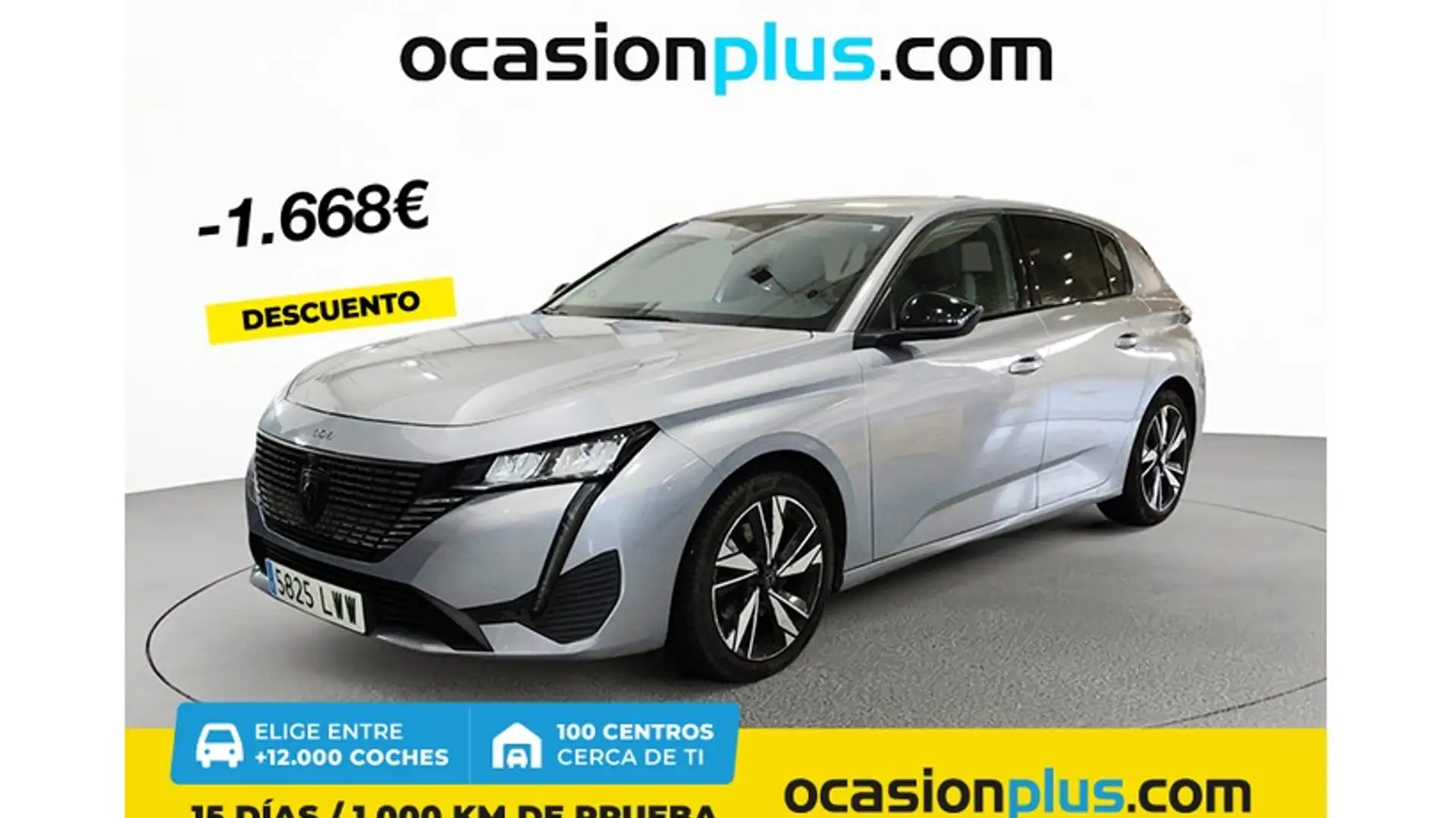 Peugeot 308 1.5 BlueHDi S&S Allure 130 Gris - 1