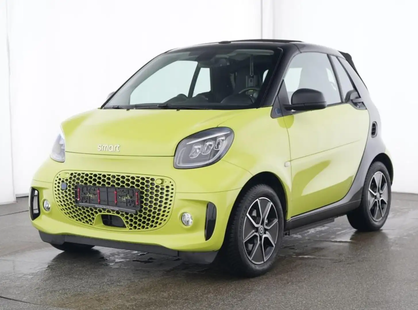 smart forTwo EQ cabrio EXCLUSIVE:OFFEN GESTANDEN COOL! Grün - 1