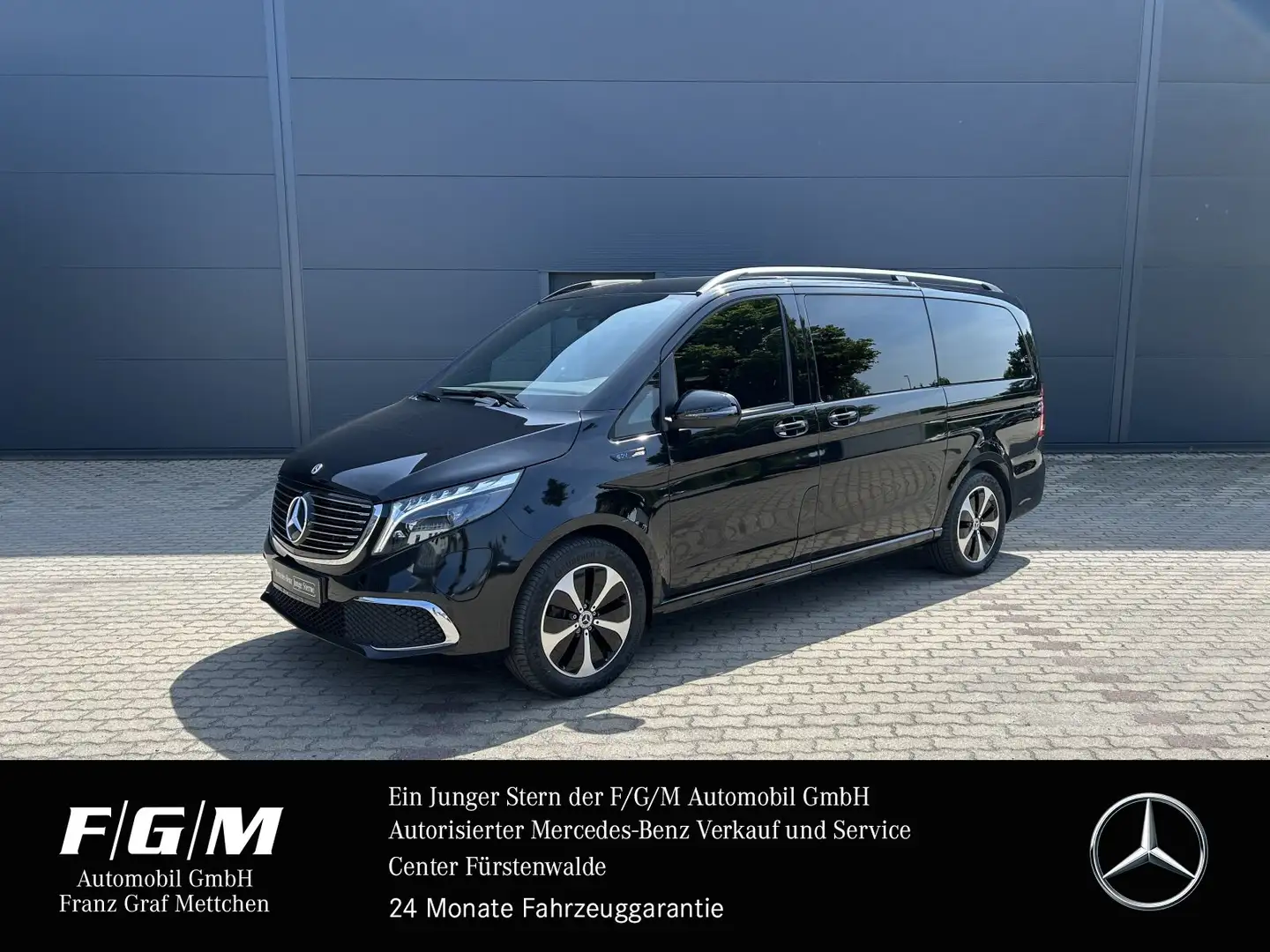 Mercedes-Benz EQV 300 EQV 300 AVANTGARDE Pano/Distr/Sitzbelüftung/360 Czarny - 1