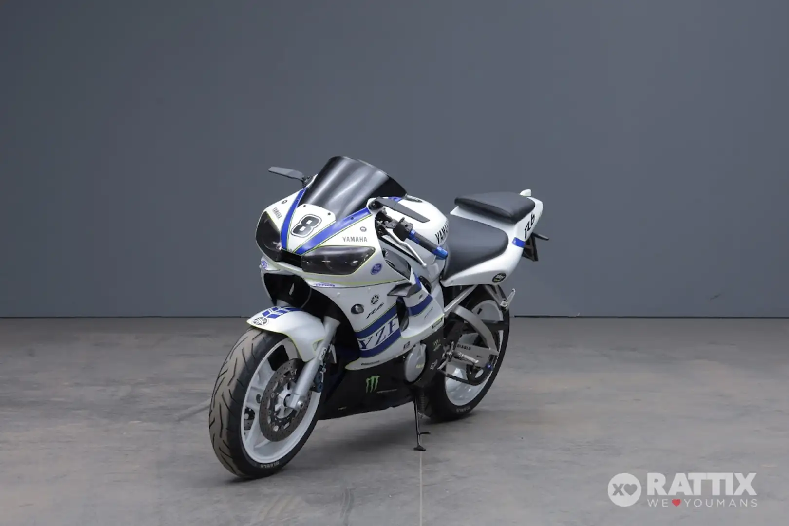 Yamaha YZF-R6 600 Bianco - 2
