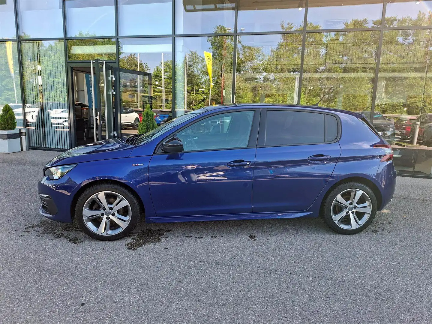 Peugeot 308 GT Line BHDI 130 Blau - 2